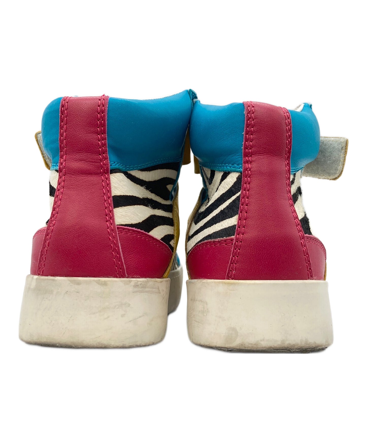 [Pre-owned] Hysteric Glamour Zebra High Cut Sneakers