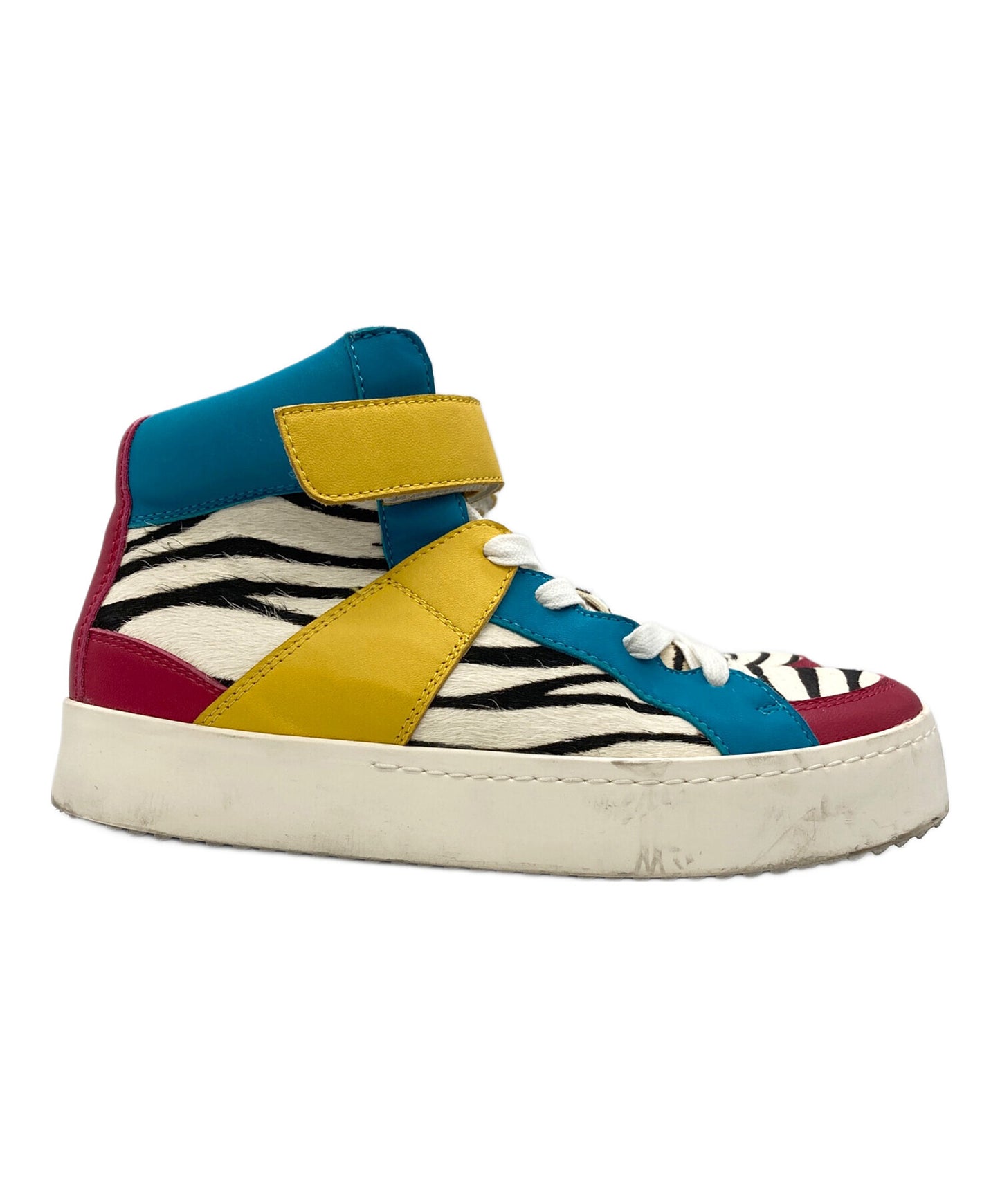 [Pre-owned] Hysteric Glamour Zebra High Cut Sneakers