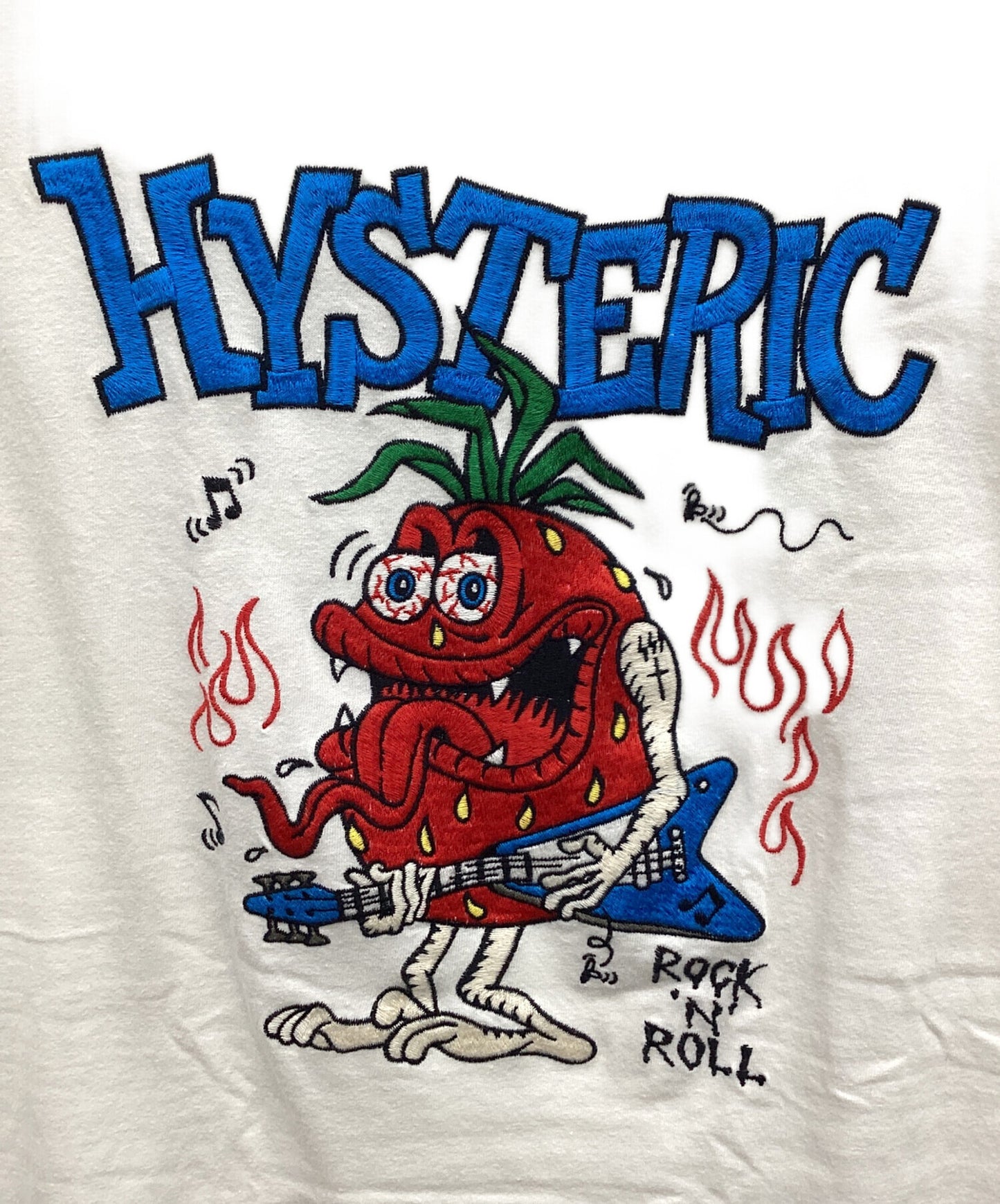 [Pre-owned] Hysteric Glamour STBFV Embroidered T-Shirt 02191CT39