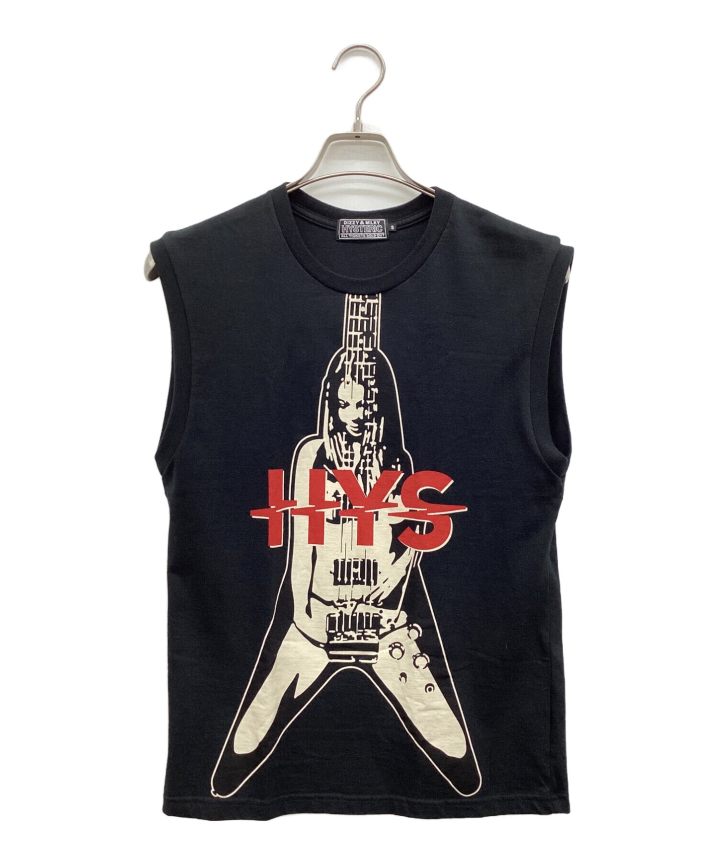 [Pre-owned] Hysteric Glamour FLYING V Sleeveless T-Shirt 02251CR01