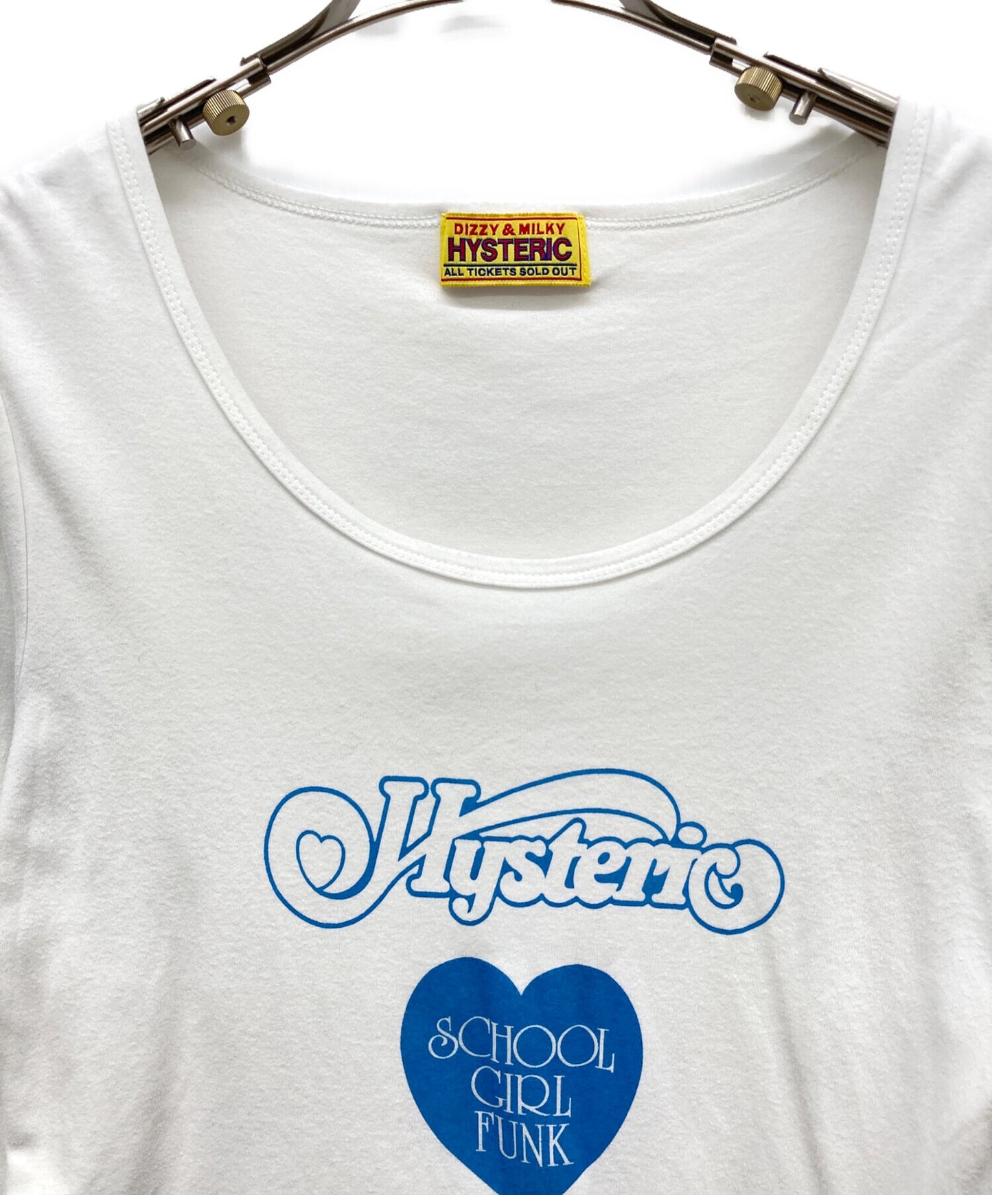 [Pre-owned] Hysteric Glamour SCHOOL GIRL FUNK T-Shirt 01223CL08