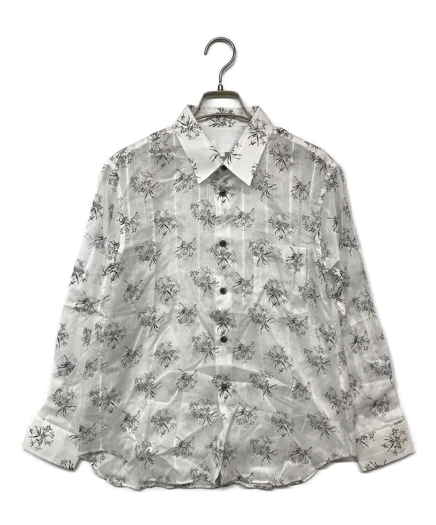 [Pre-owned] TAO COMME des GARCONS flower-patterned shirt TI-B004