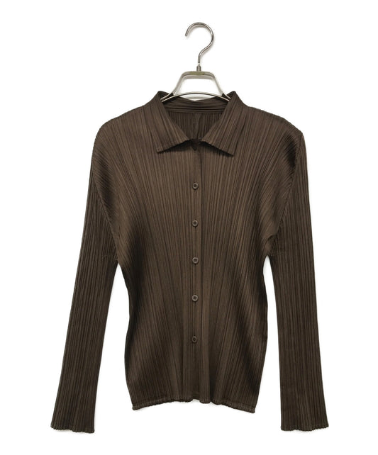 [Pre-owned] PLEATS PLEASE pleated shirt PP73-JJ163