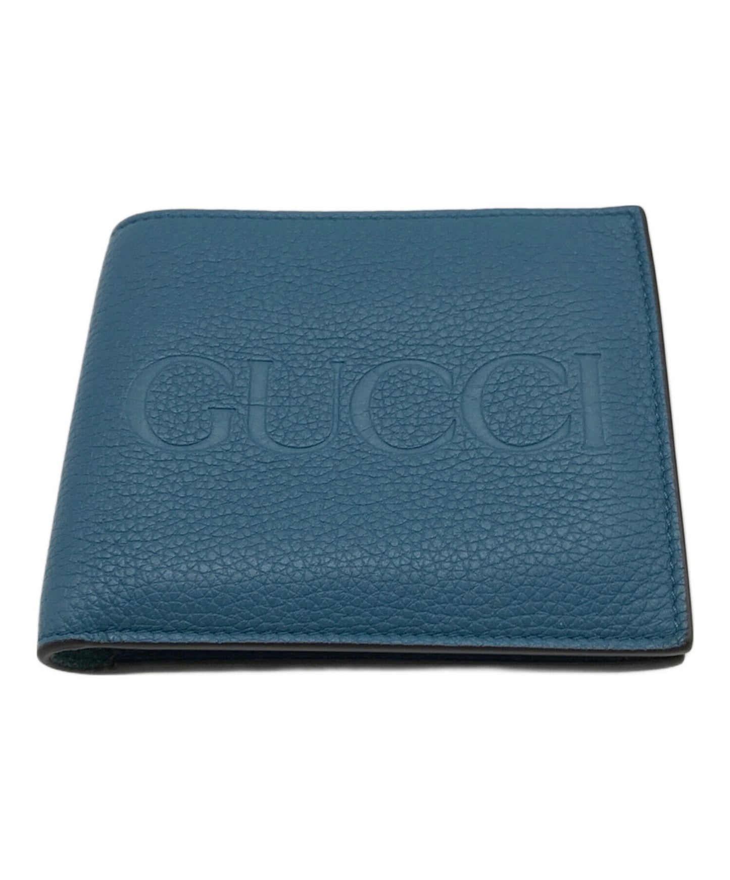 [Pre-owned] GUCCI Bifold wallet with embossed logo 658681