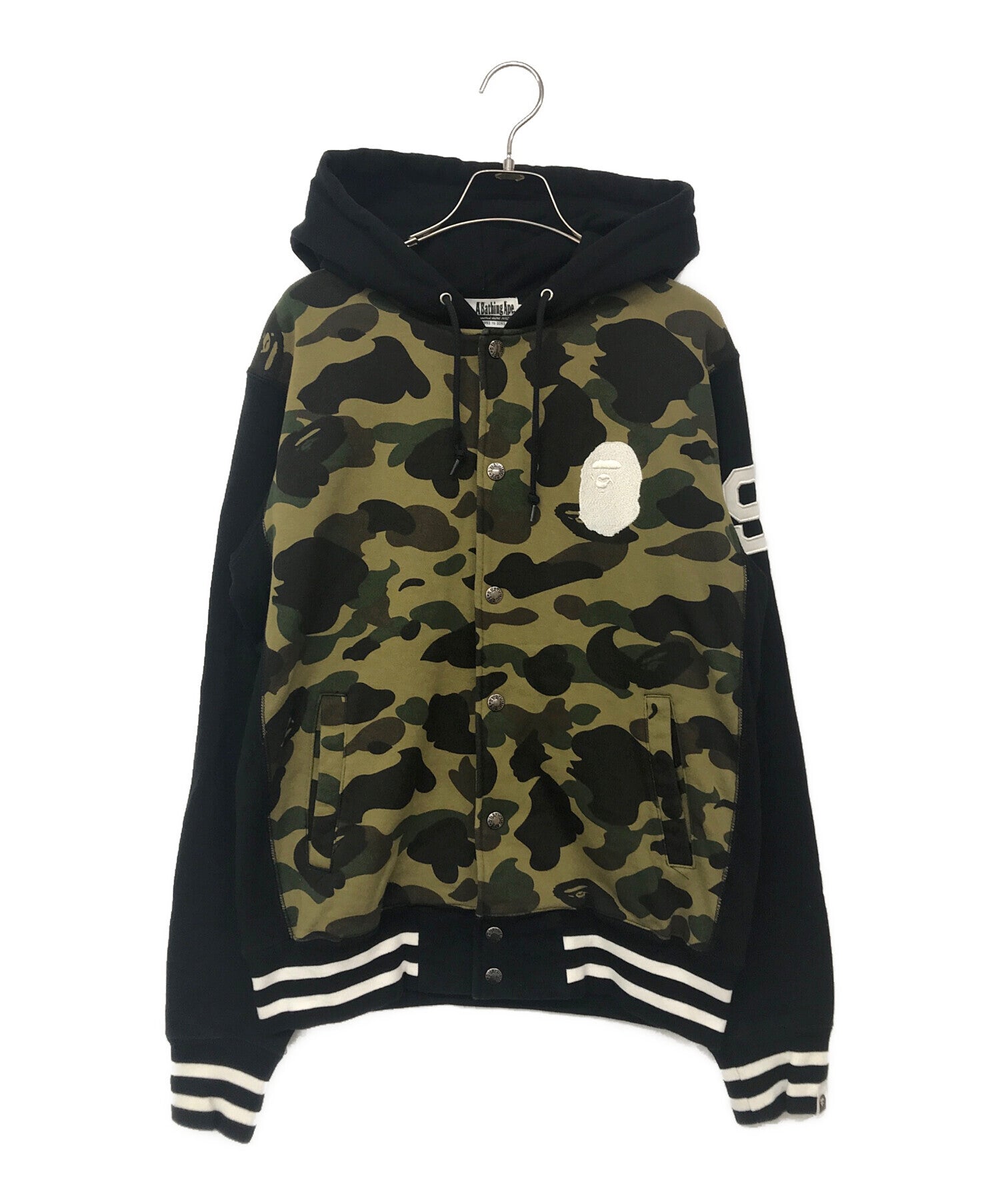 ★ BAPE★ COOKIE CAMO 2 VARSITY JACKET XS Bape COOKIE CAMO 2 VARSITY JACKET | Parallel