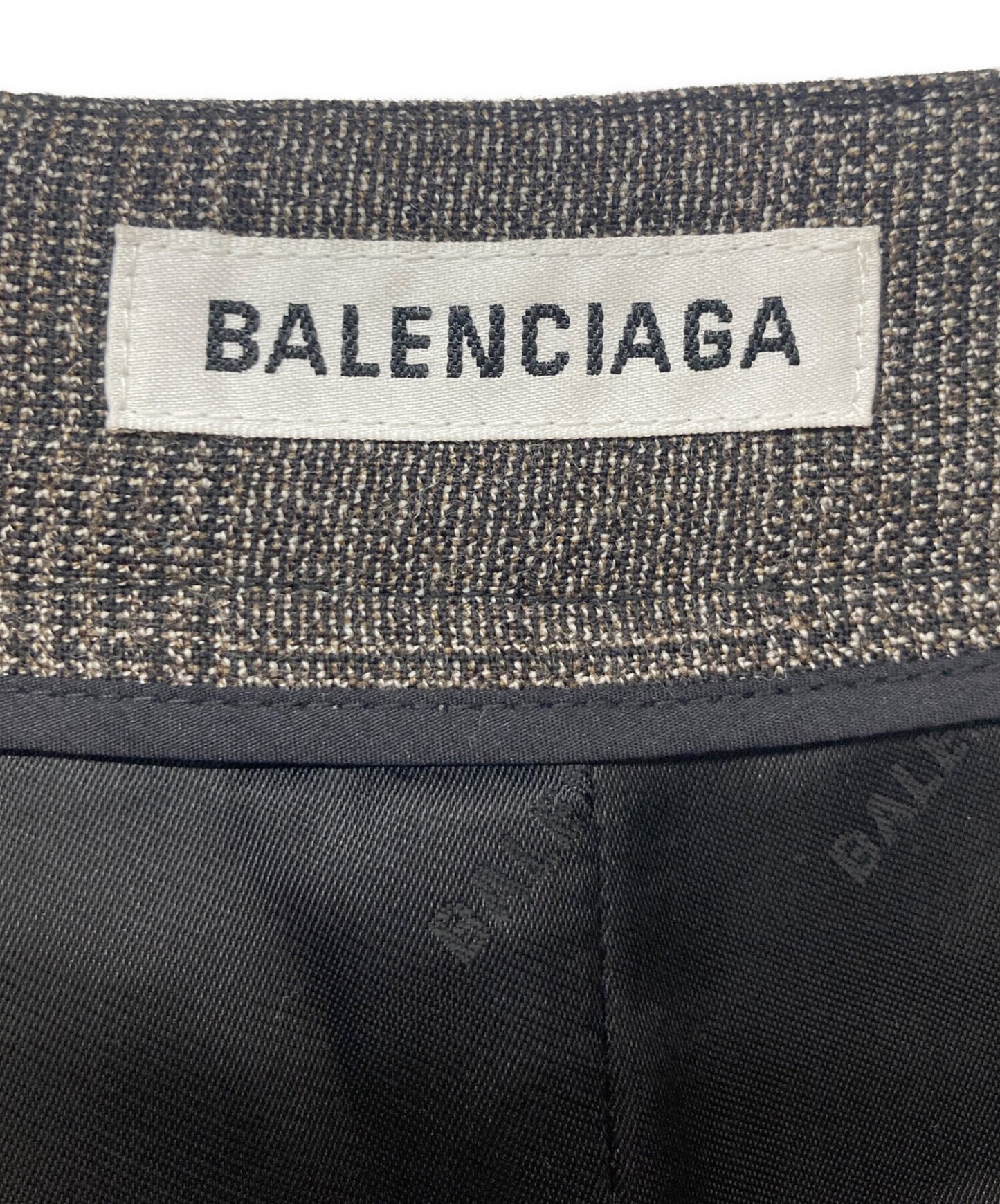 [Pre-owned] BALENCIAGA Wool flare skirt DS49 678396 TLT10 2135
