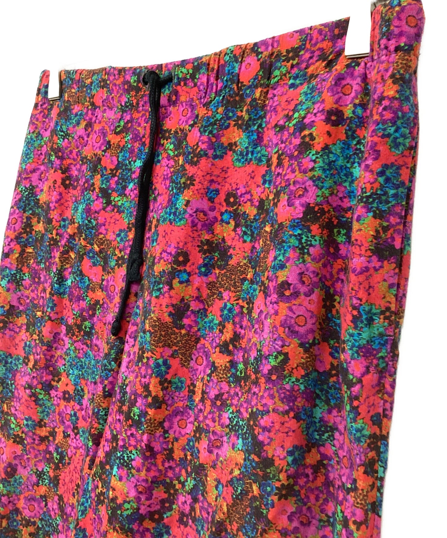 [Pre-owned] DRIES VAN NOTEN flower-patterned pants 2116528