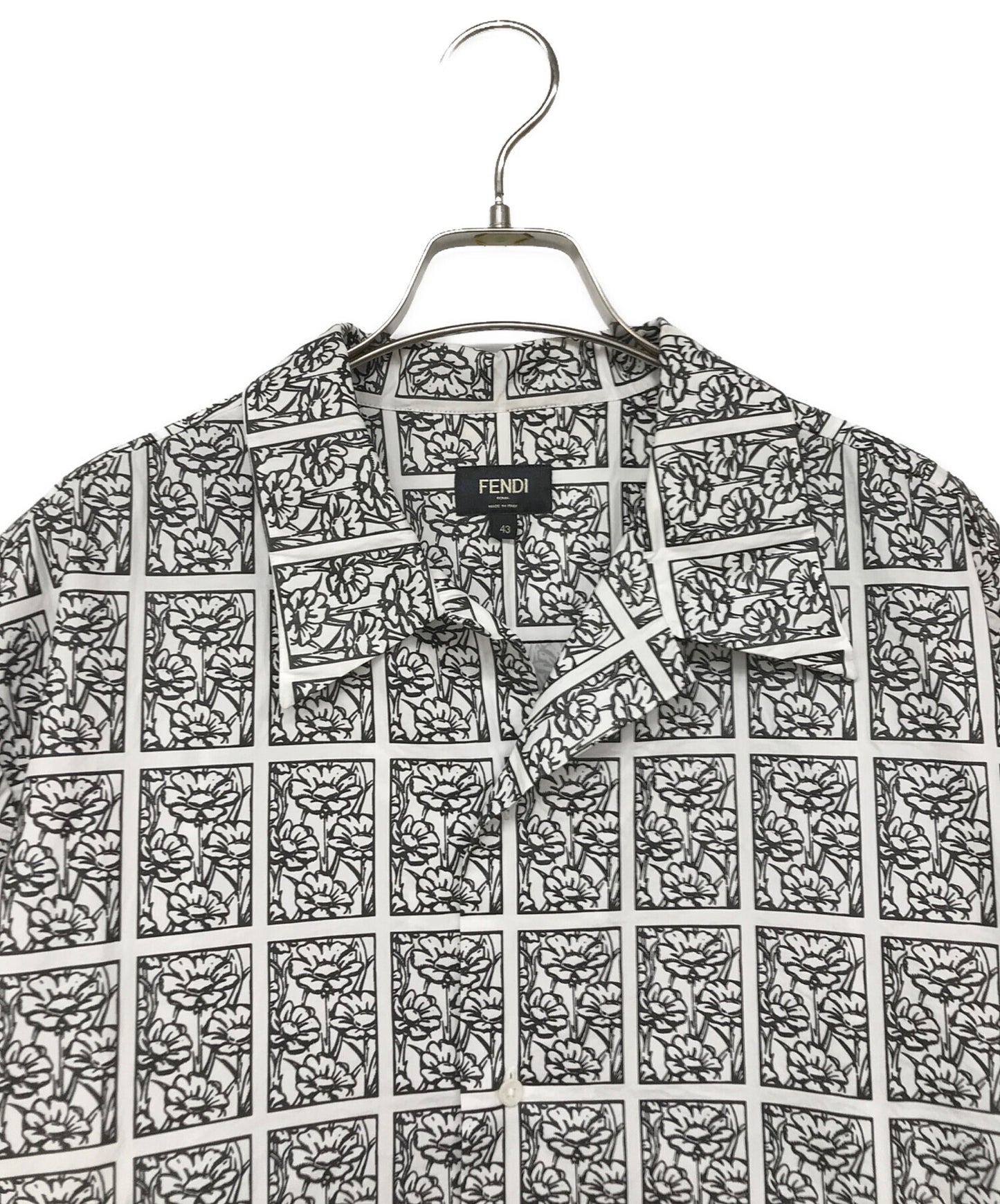 [Pre-owned] FENDI open-collared shirt FS0659 ACKQ