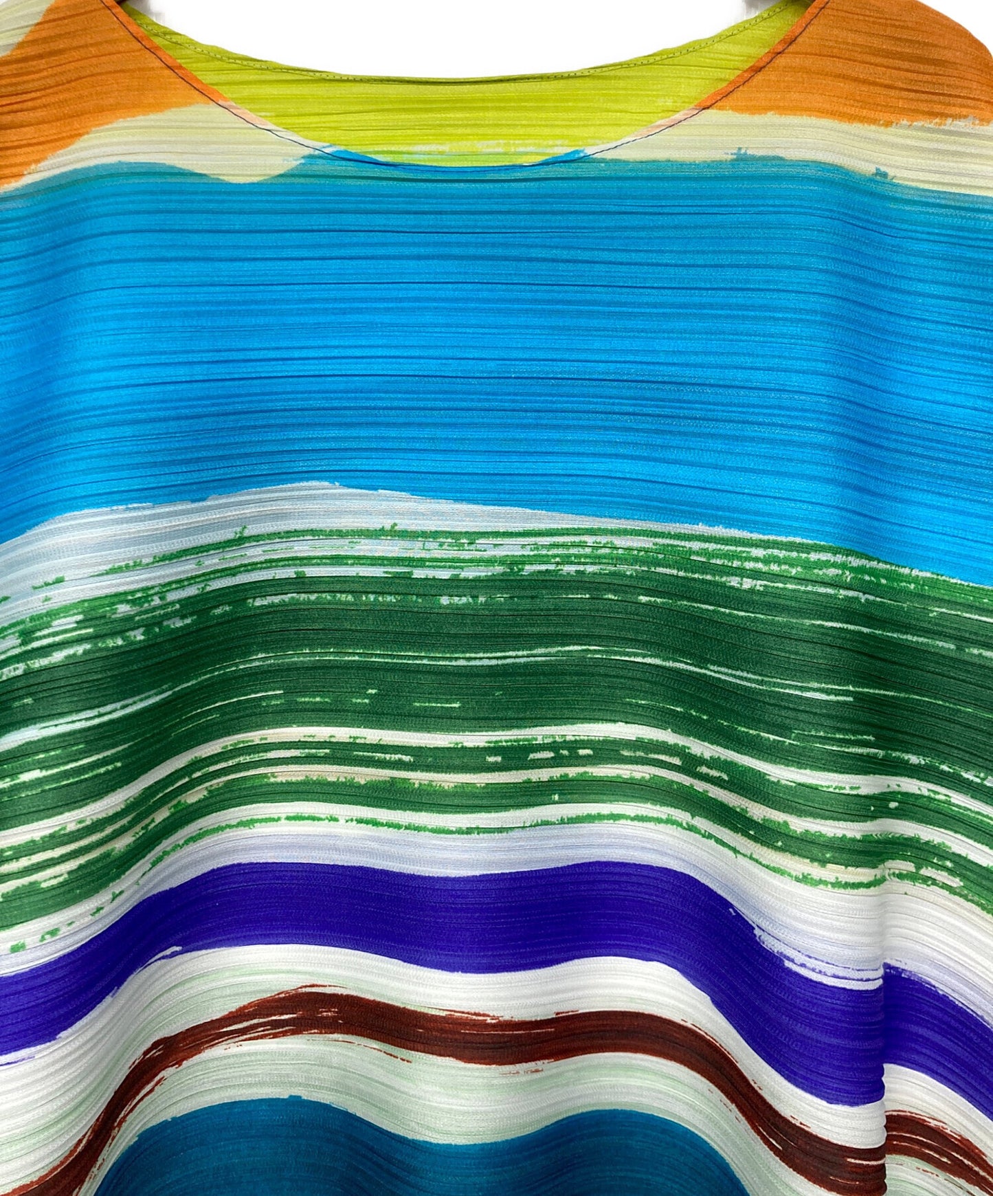 [Pre-owned] PLEATS PLEASE LEAF VEIN Pleated cut and sewn PP11-JT732