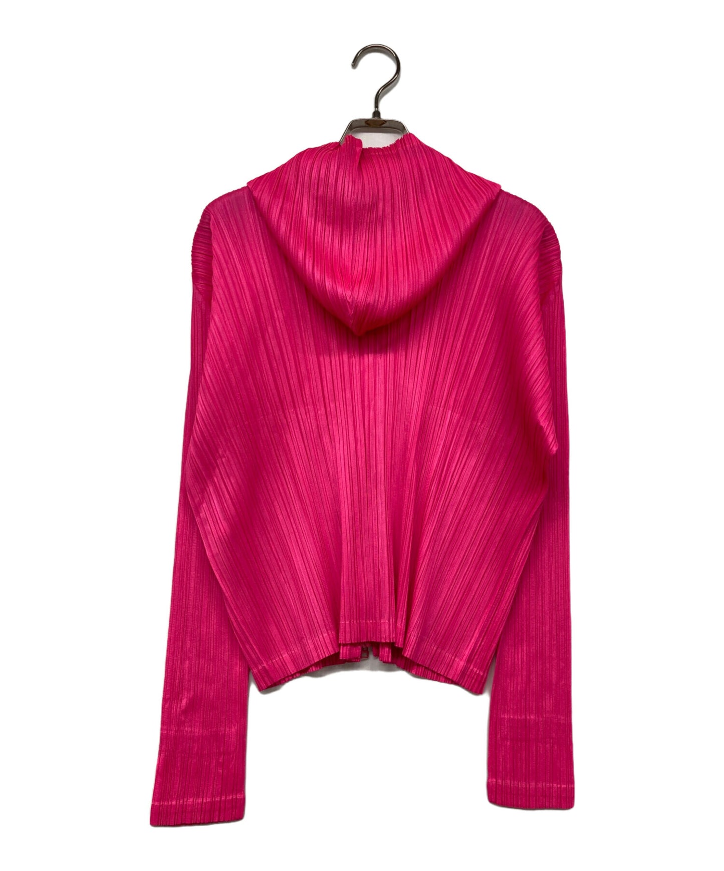 [Pre-owned] PLEATS PLEASE Pleated zip-up hoodie/MONTHLY COLOR APRIL PP21-JC133