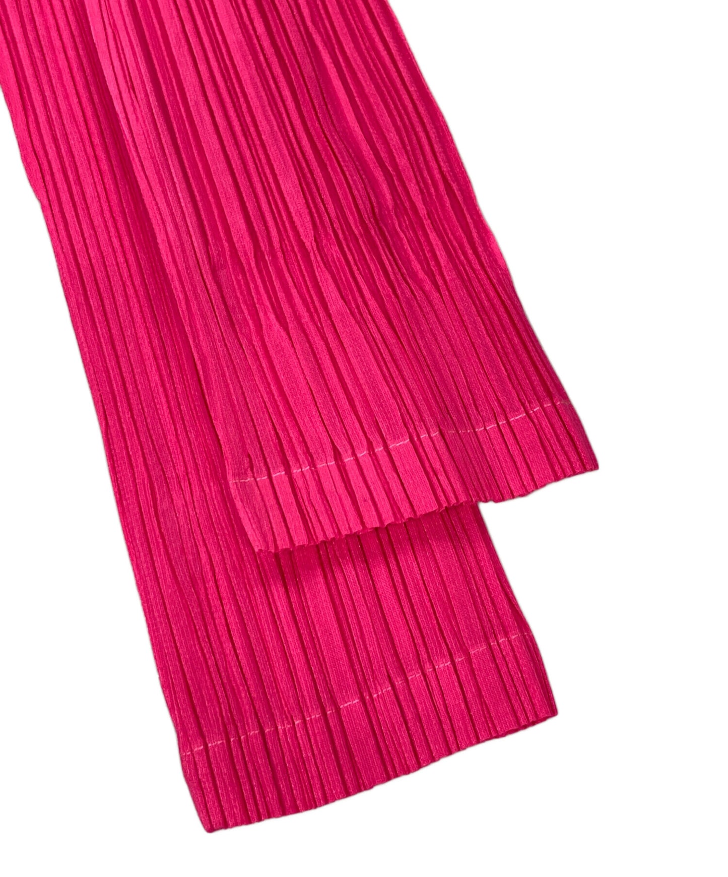 [Pre-owned] PLEATS PLEASE Pleated zip-up hoodie/MONTHLY COLOR APRIL PP21-JC133