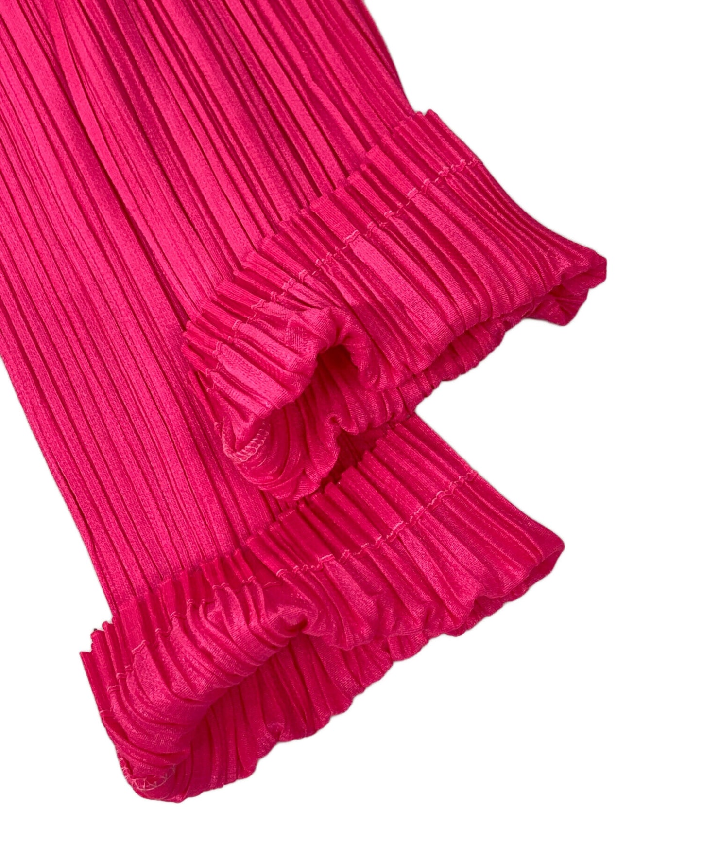 [Pre-owned] PLEATS PLEASE Pleated zip-up hoodie/MONTHLY COLOR APRIL PP21-JC133