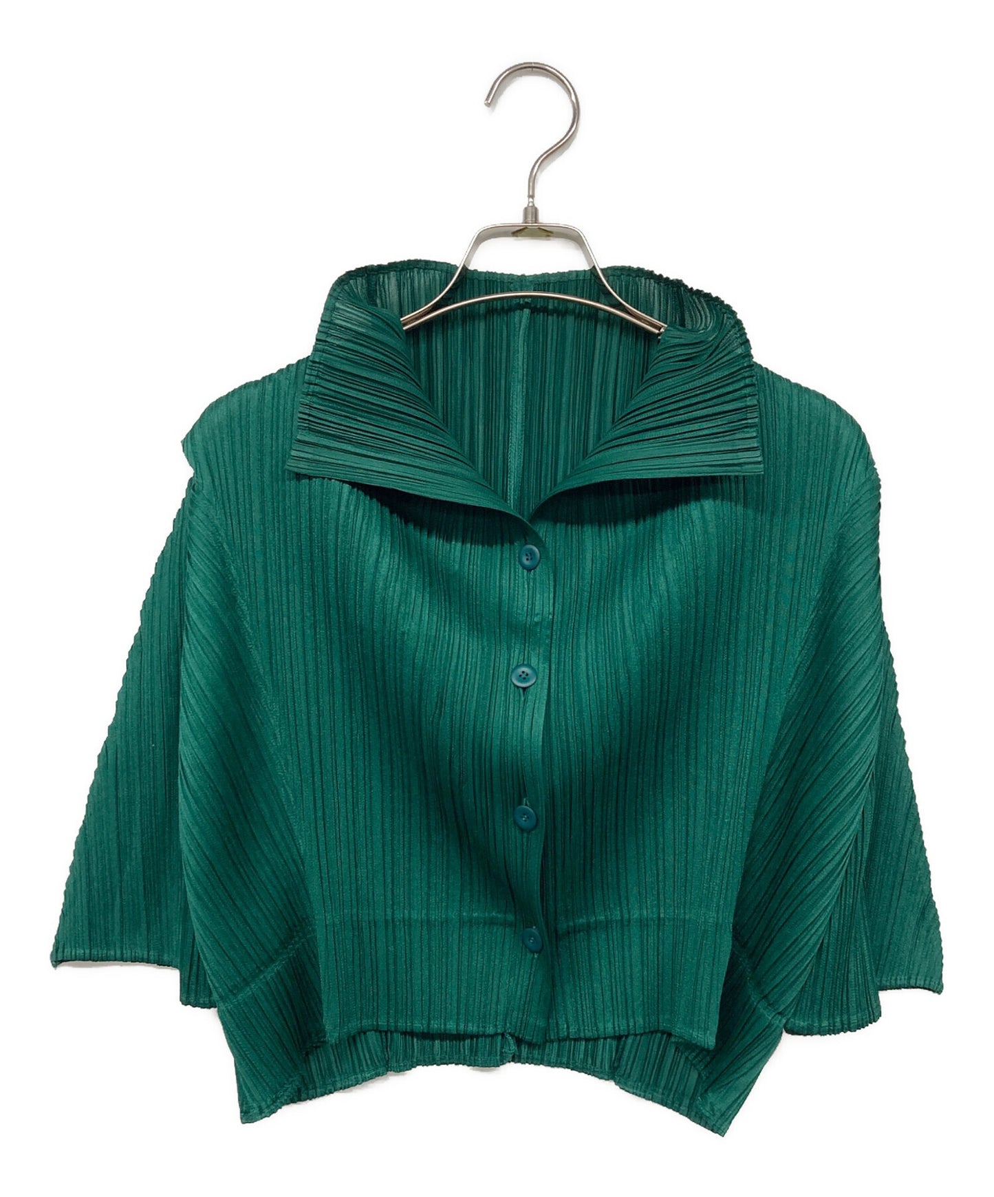 [Pre-owned] PLEATS PLEASE pleated cardigan PP63-J0642