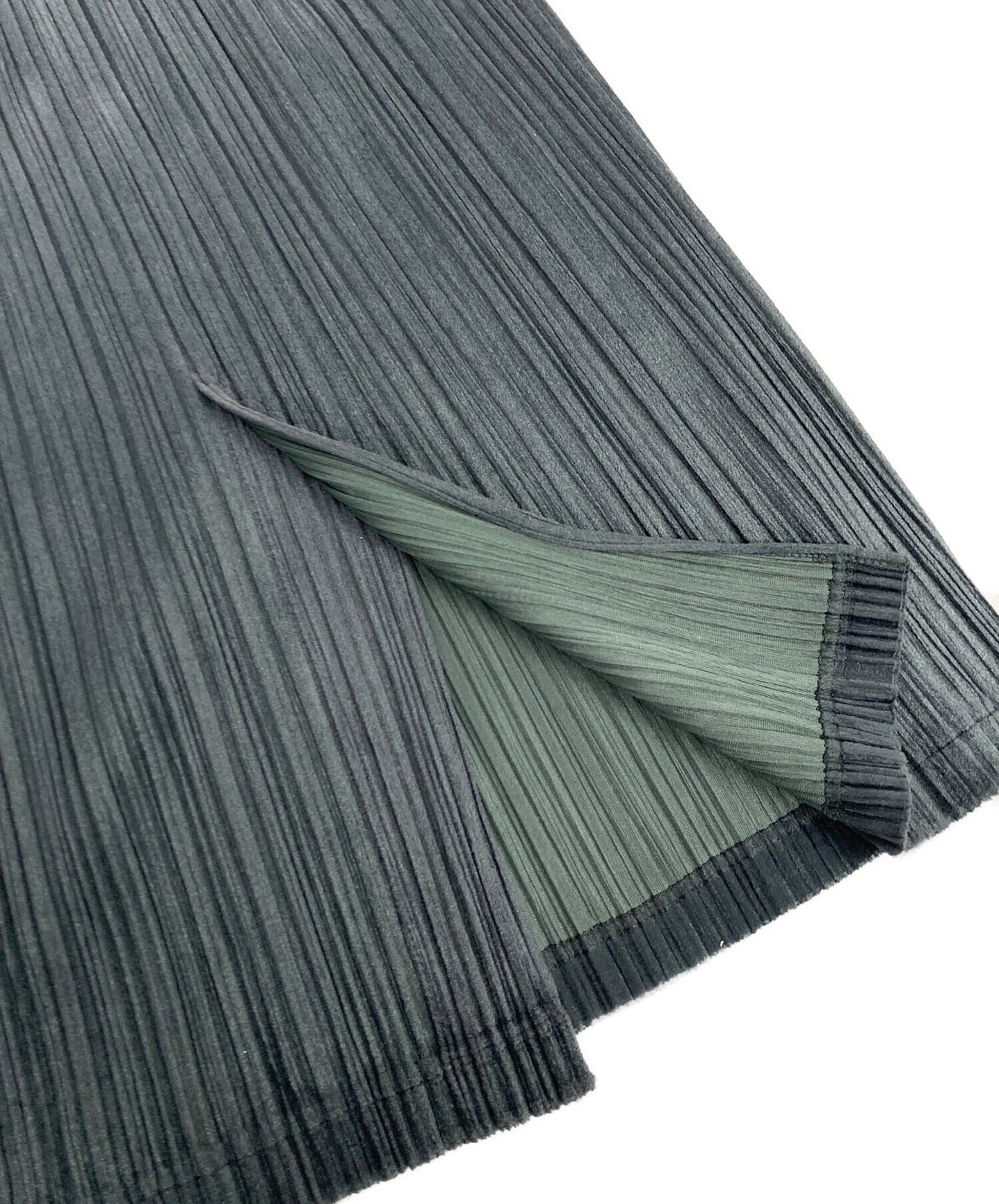 [Pre-owned] PLEATS PLEASE Velour Pleated Skirt PP43-JG844