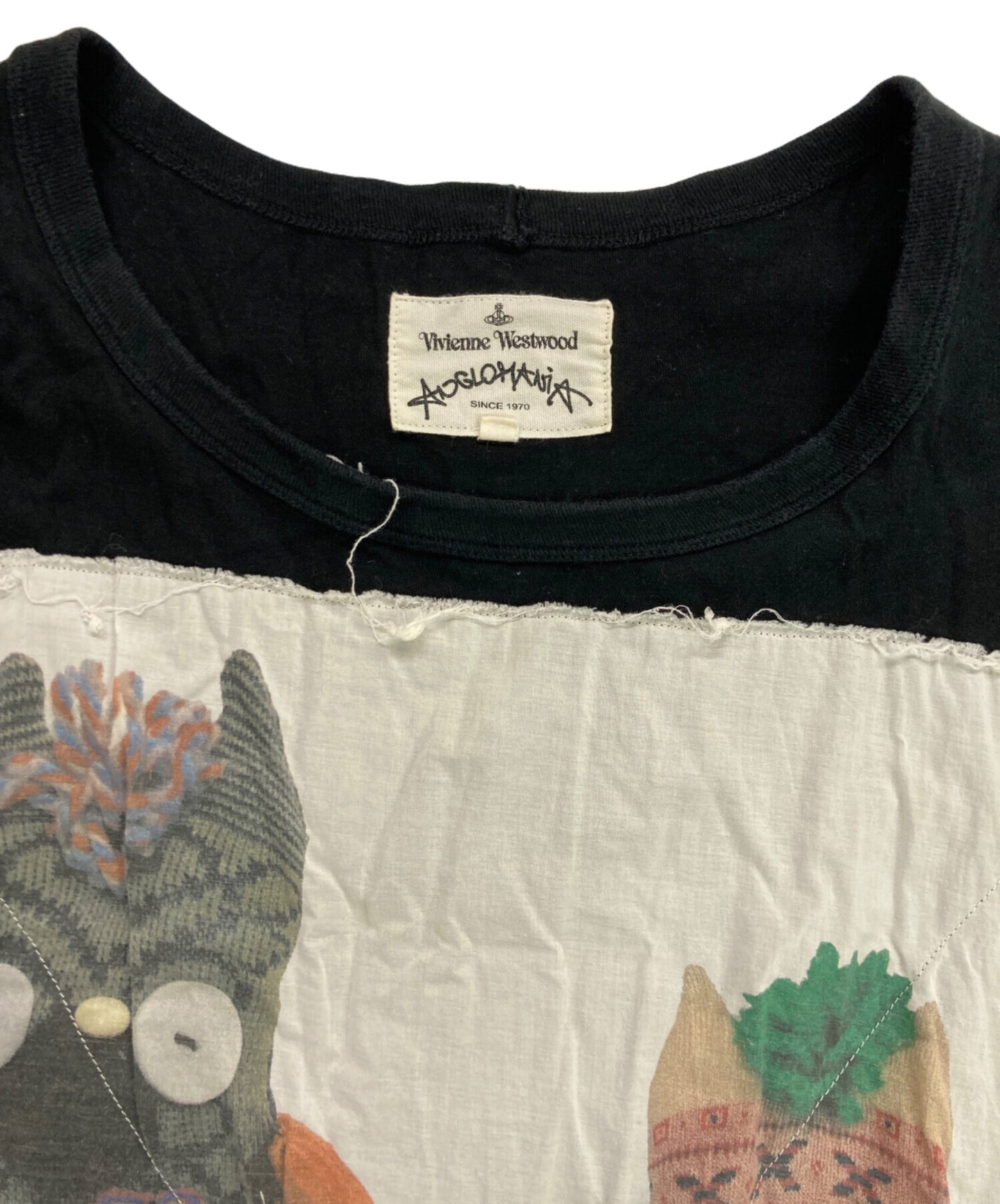 [Pre-owned] Vivienne Westwood ANGLOMANIA Big T-shirt 15-01-582009