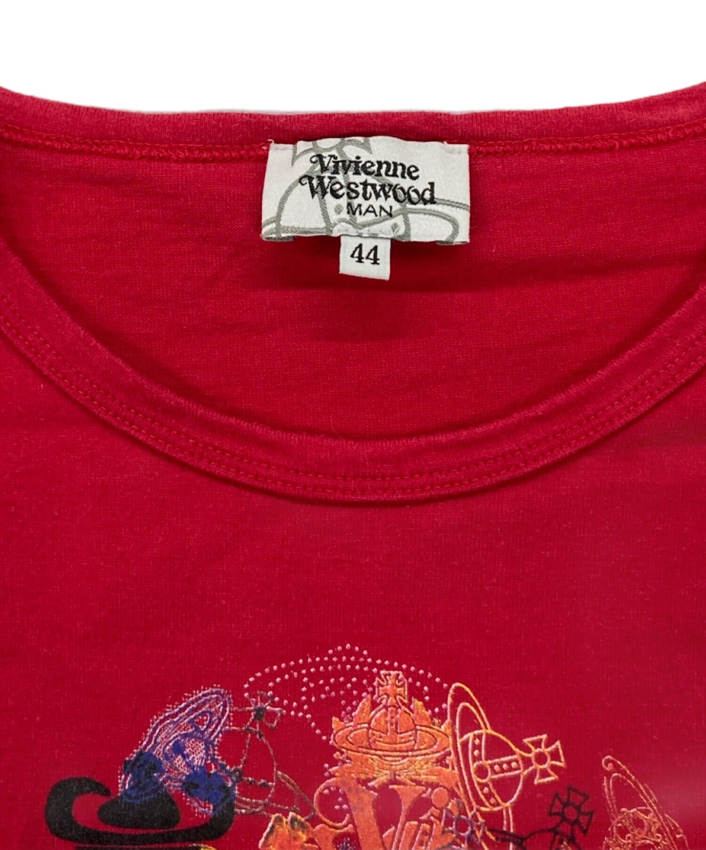 [Pre-owned] Vivienne Westwood man printed T-shirt