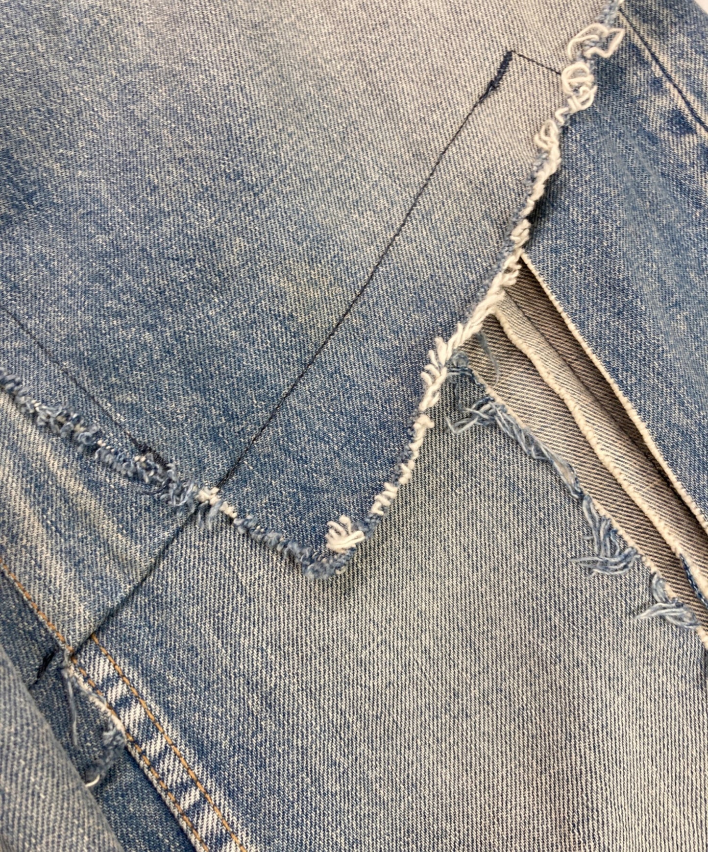 [Pre-owned] Maison MIHARA YASUHIRO SLIDE PIECE DENIM PANTS B08PT172