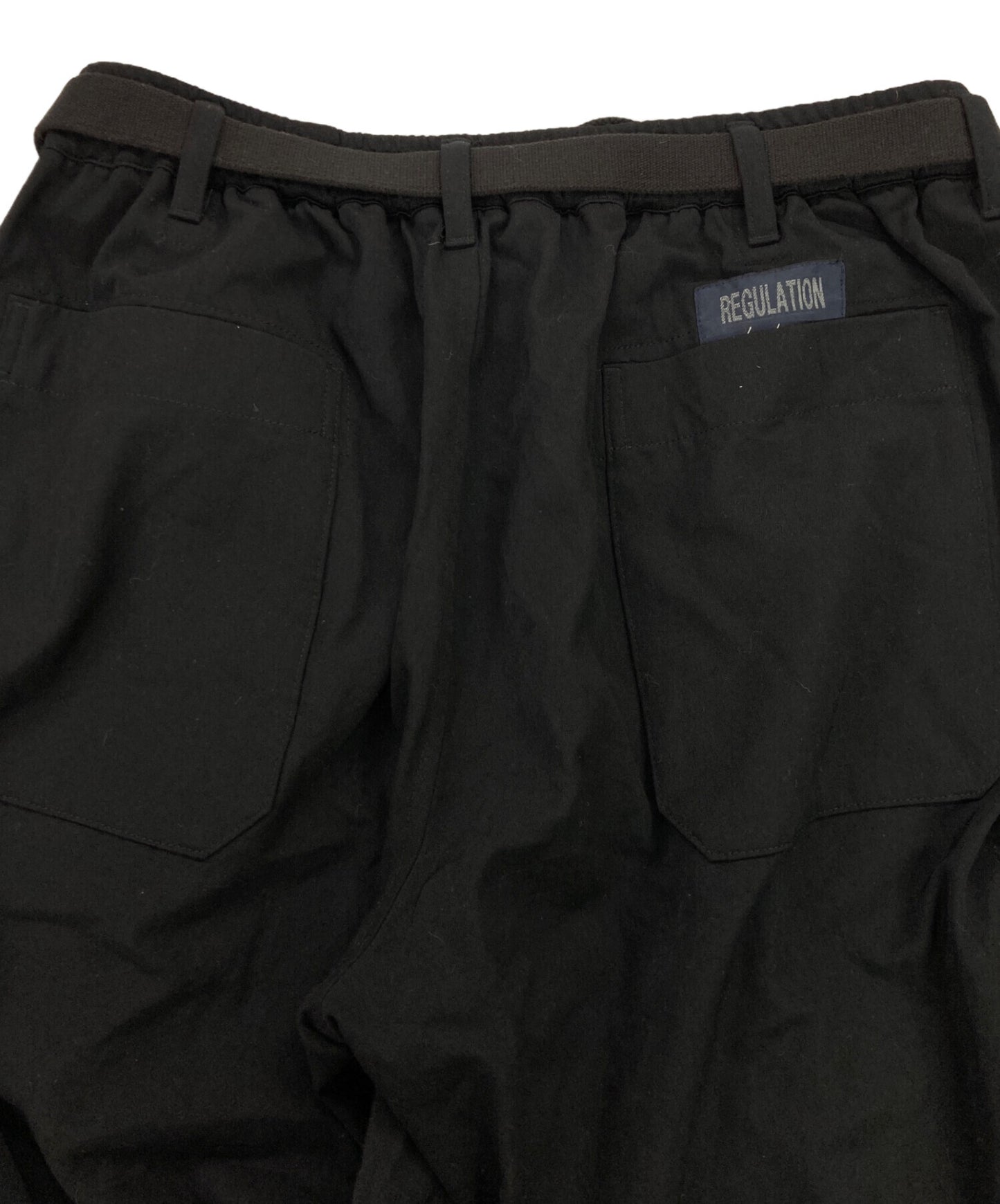 [Pre-owned] REGULATION Yohji Yamamoto MEN R-Waist RIB Pants HN-P01-140