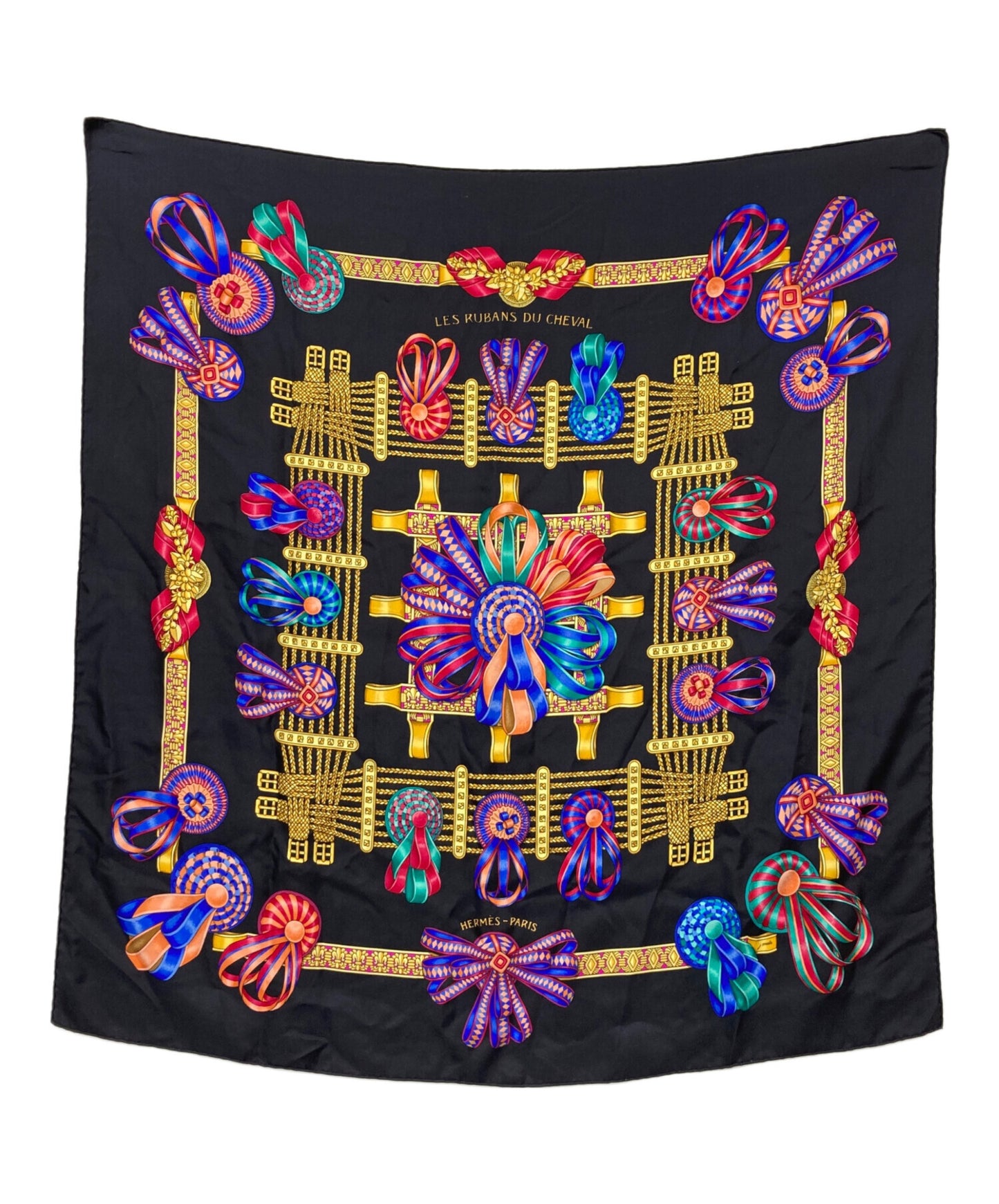 [Pre-owned] HERMES Carré 90 / LES RUBANS DU CHEVAL