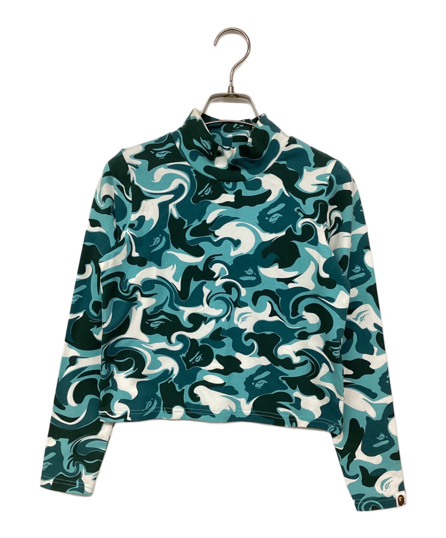 [Pre-owned] A BATHING APE mock neck cut and sewn