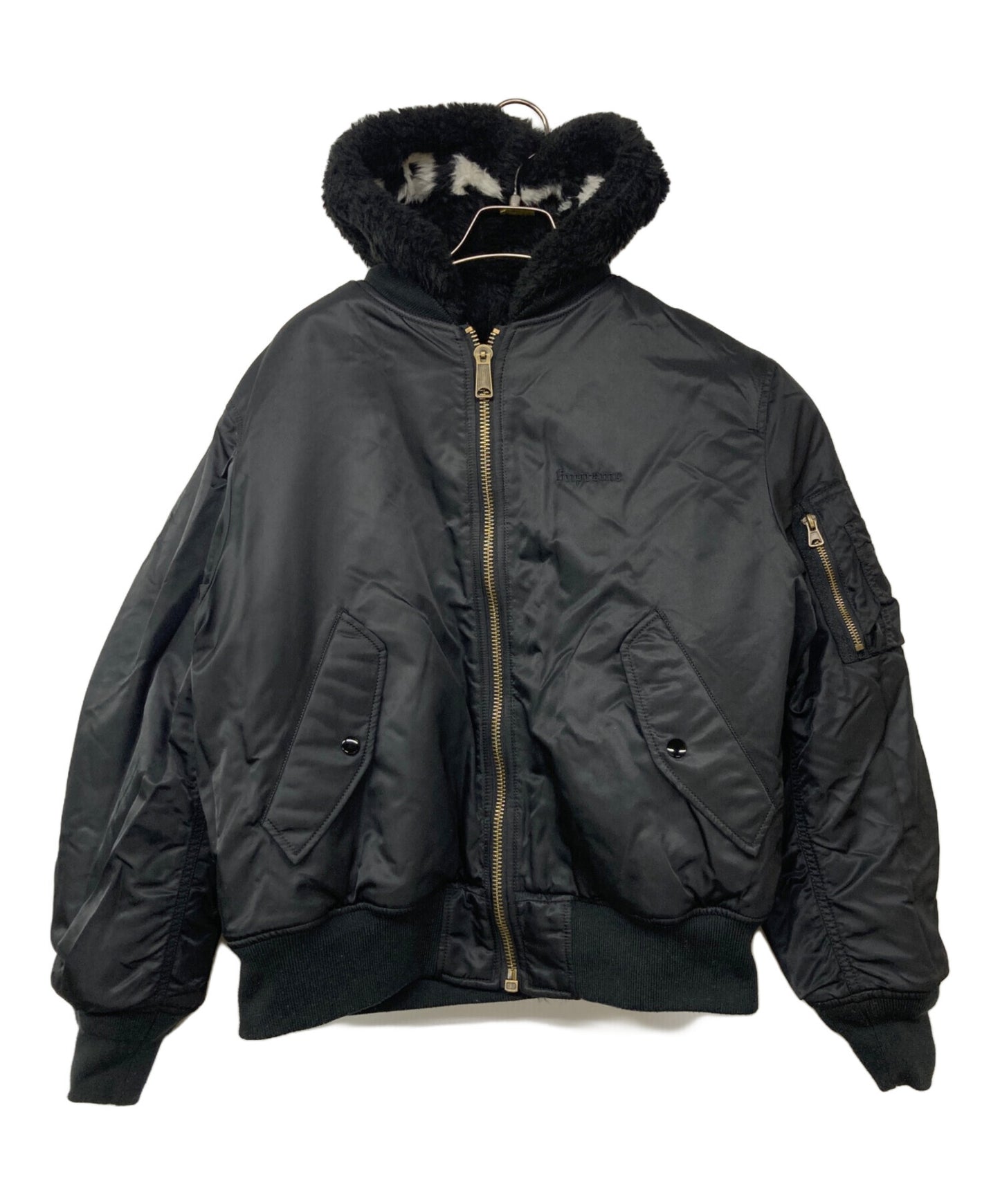 [Pre-owned] SUPREME 22AW Faux Fur Reversible MA-1