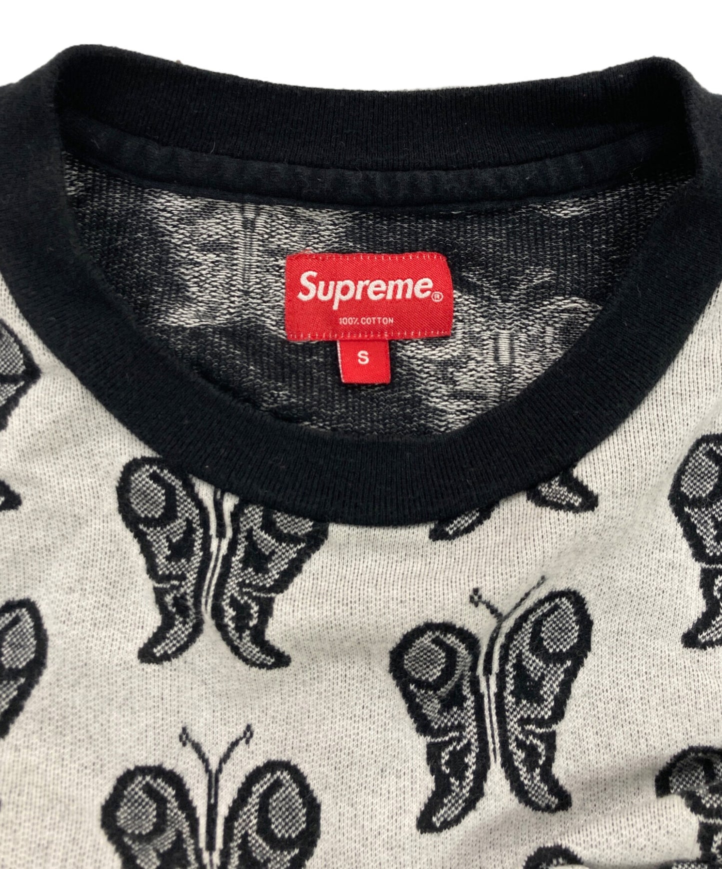 [Pre-owned] SUPREME Butterfly Jacquard Top