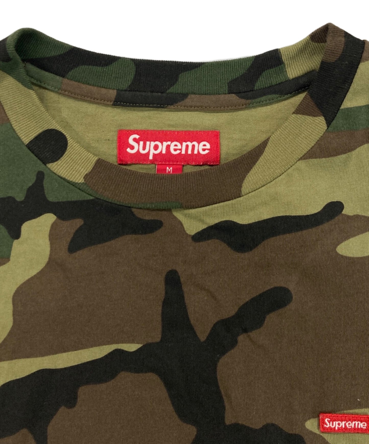 [Pre-owned] SUPREME camo Small Box Tee