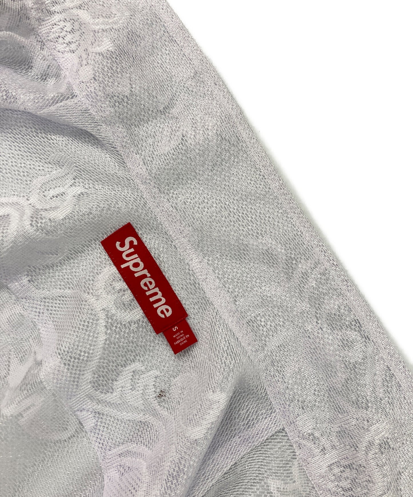 [Pre-owned] SUPREME Last Supper Lace S/S Shirt