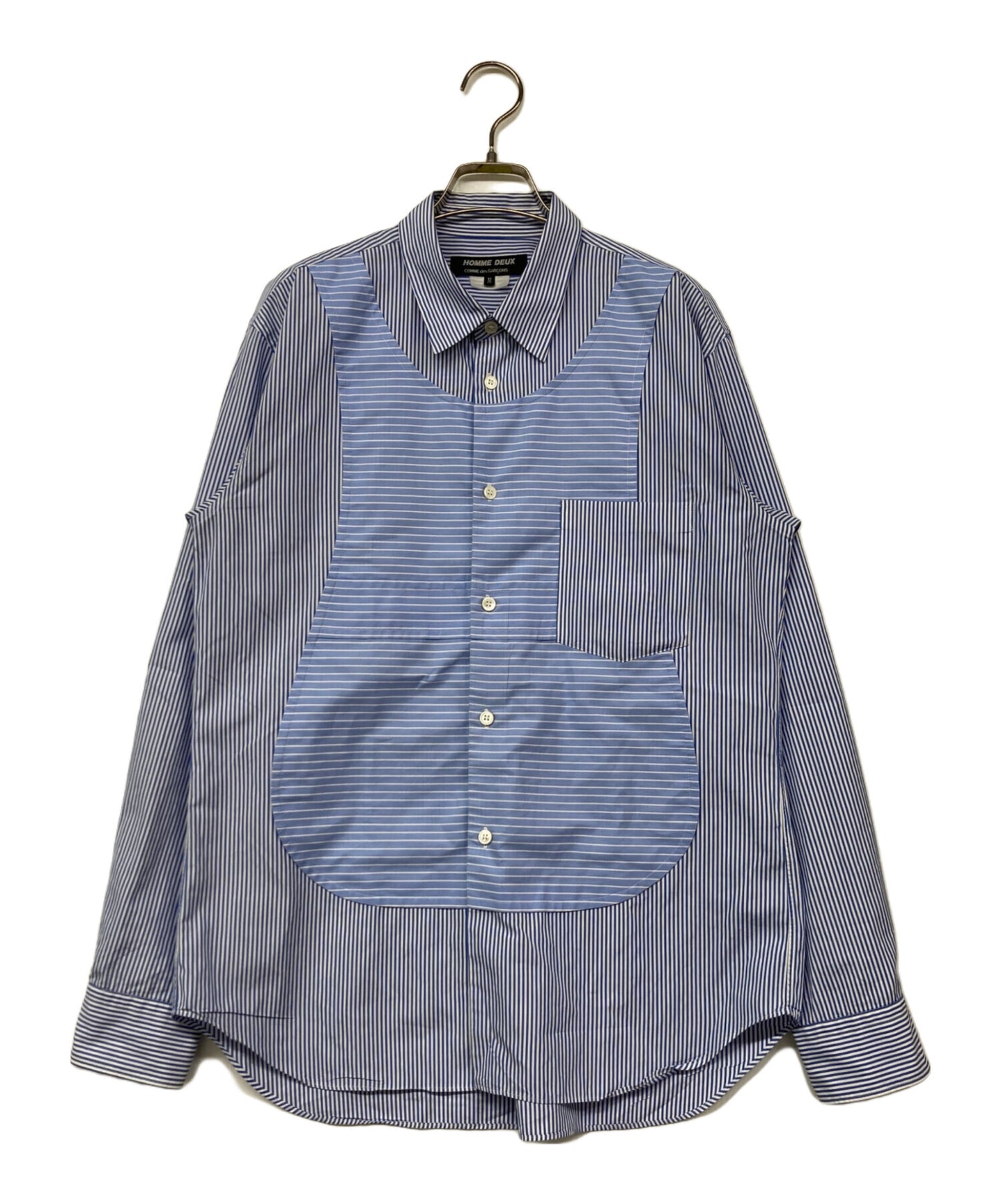 [Pre-owned] COMME des GARCONS HOMME DEUX Switched Stripe Shirt DE-B032