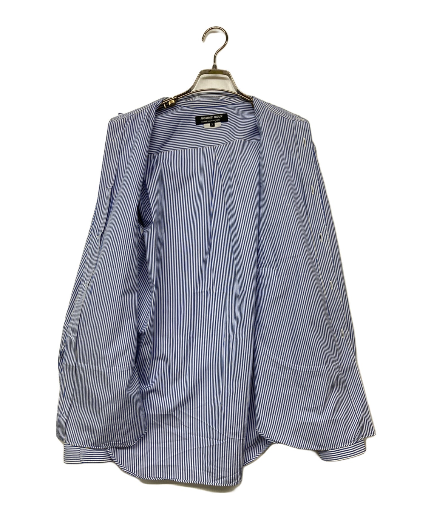 [Pre-owned] COMME des GARCONS HOMME DEUX Switched Stripe Shirt DE-B032