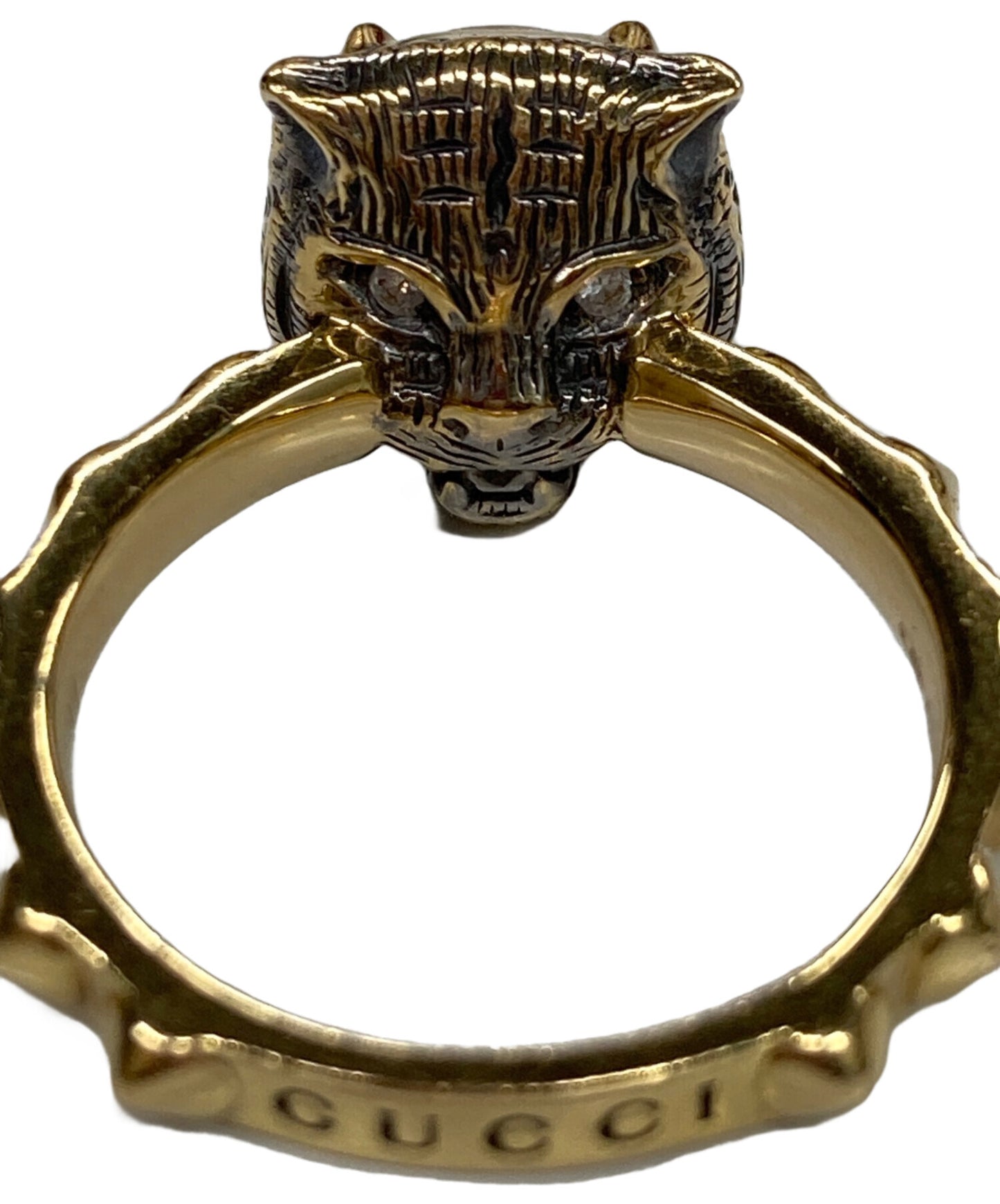 [Pre-owned] GUCCI Pink Opal Diamond Ring