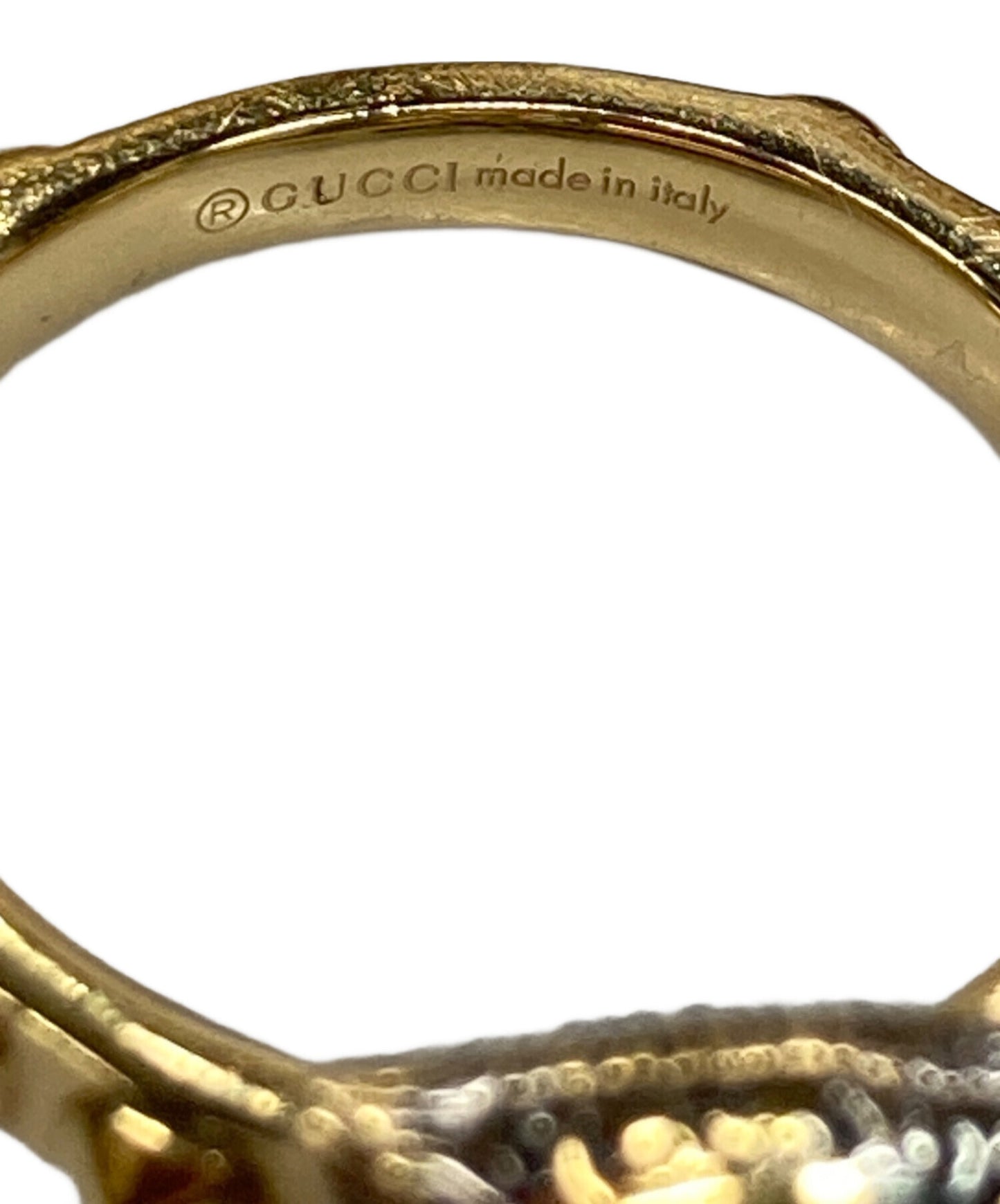 [Pre-owned] GUCCI Pink Opal Diamond Ring