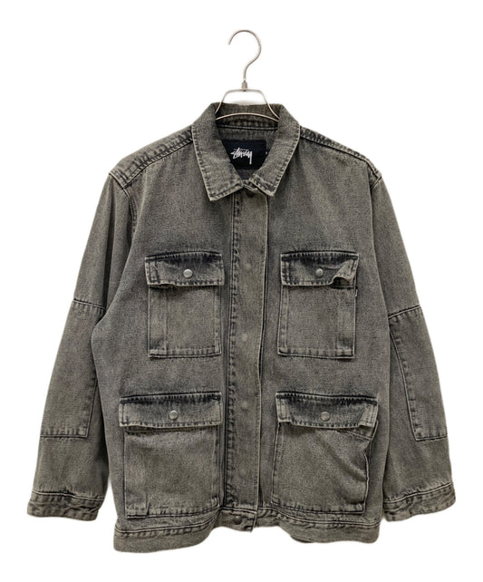 [Pre-owned] stussy Front pocket denim coverall