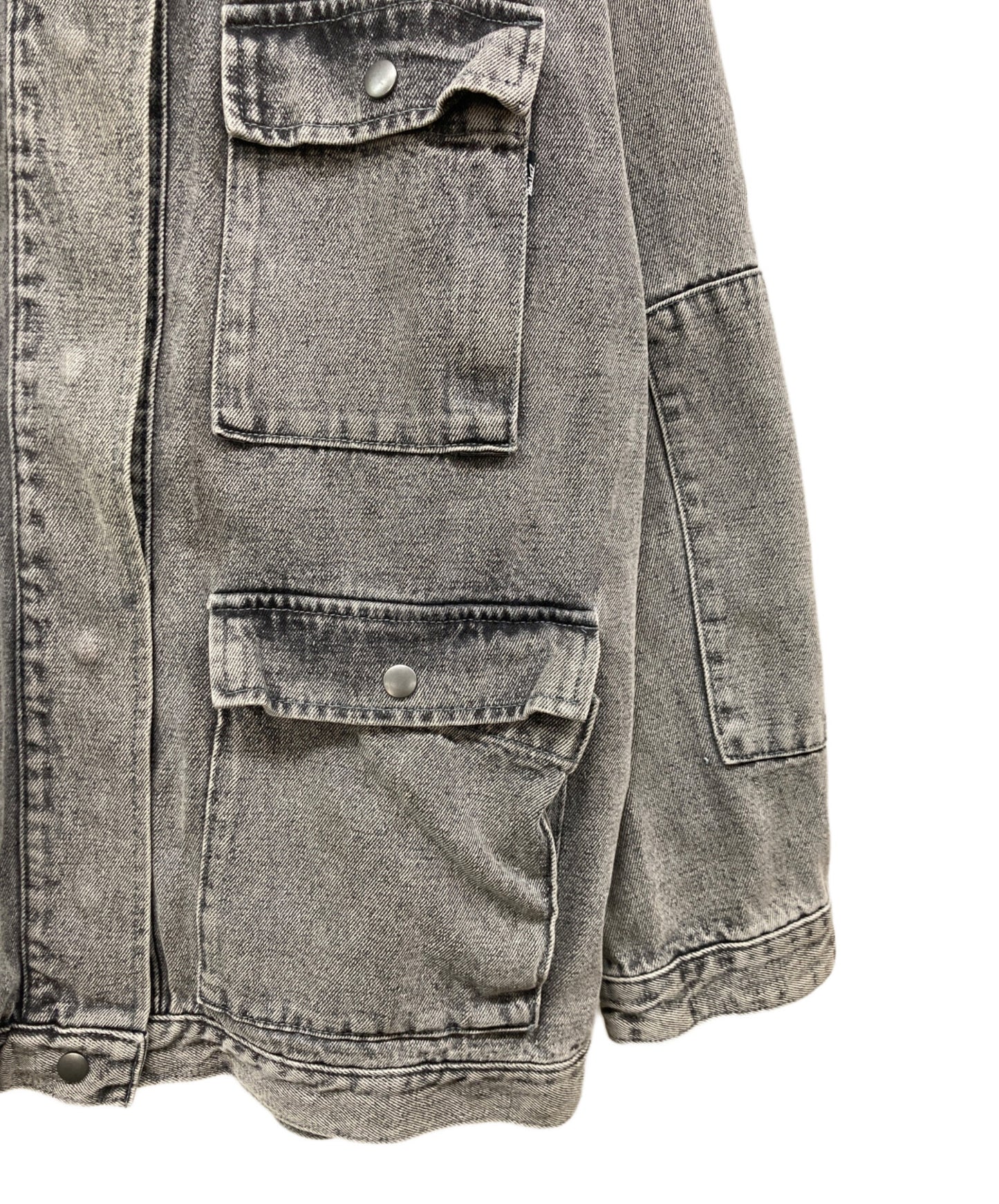 [Pre-owned] stussy Front pocket denim coverall