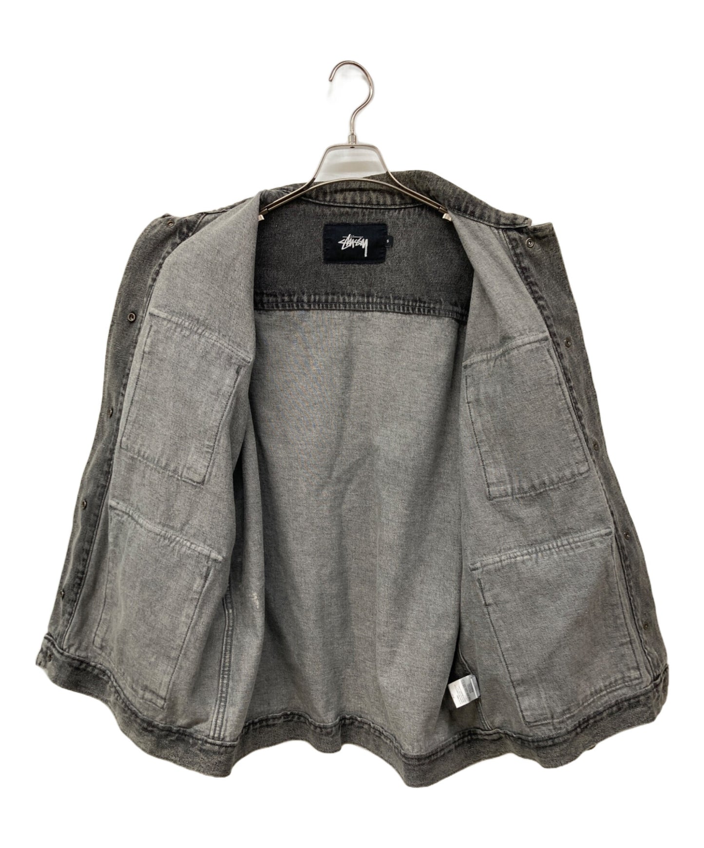 [Pre-owned] stussy Front pocket denim coverall