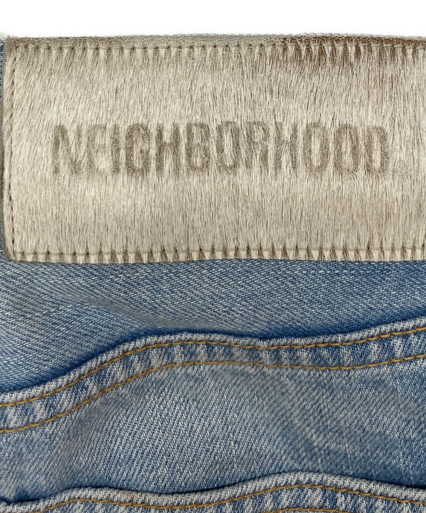 [Pre-owned] NEIGHBORHOOD FADE DENIM PANTS 232YTNH-PTM06
