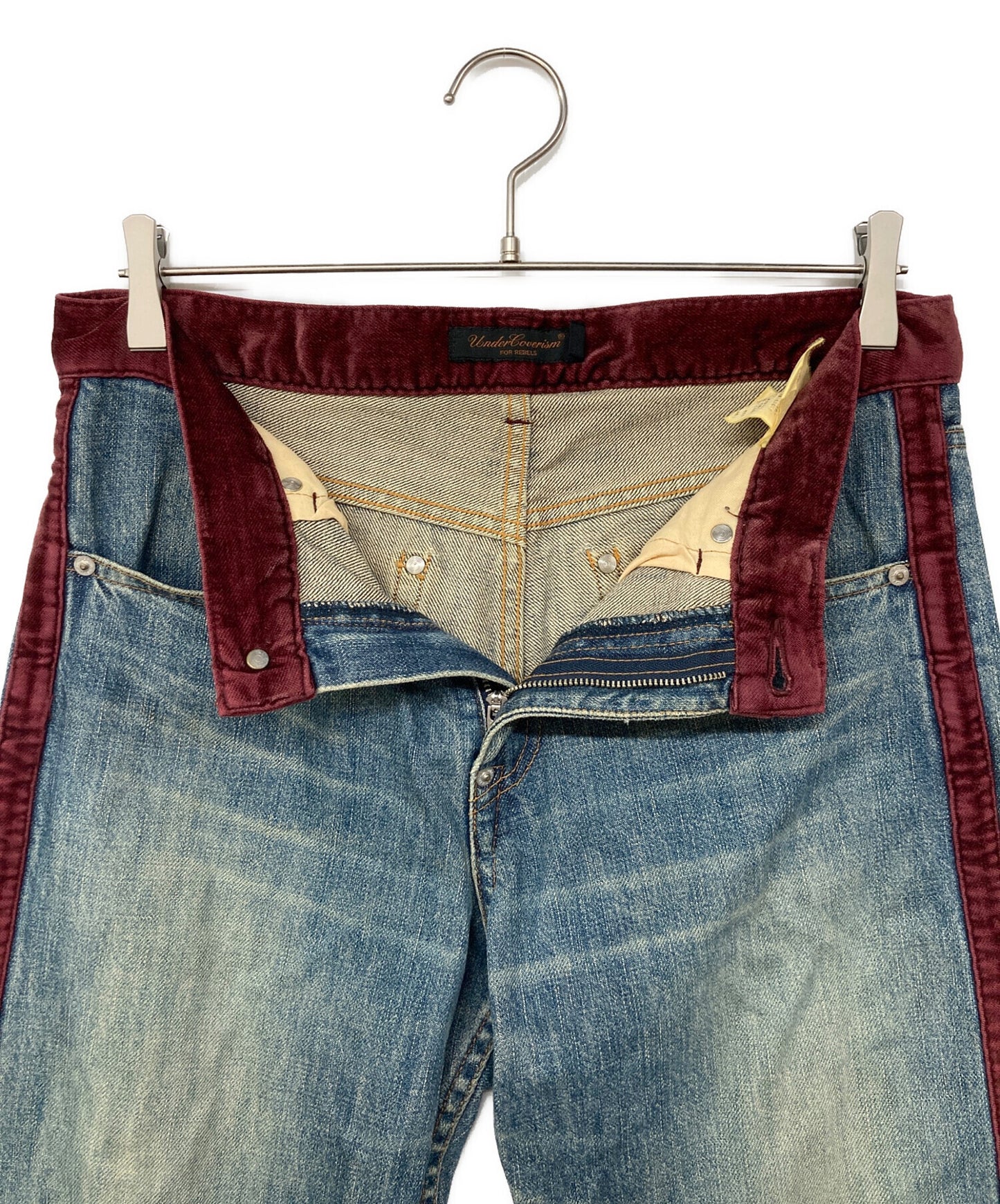 [Pre-owned] UNDERCOVERISM Velour Damaged Denim