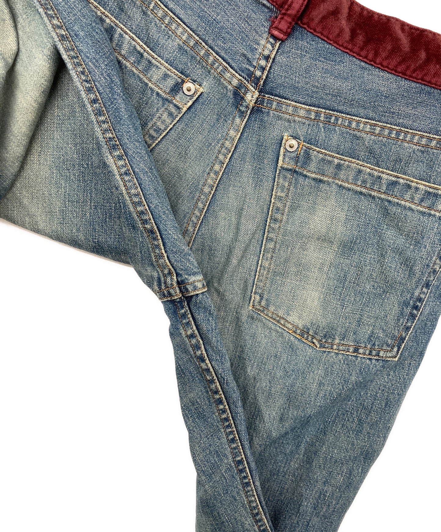 [Pre-owned] UNDERCOVERISM Velour Damaged Denim