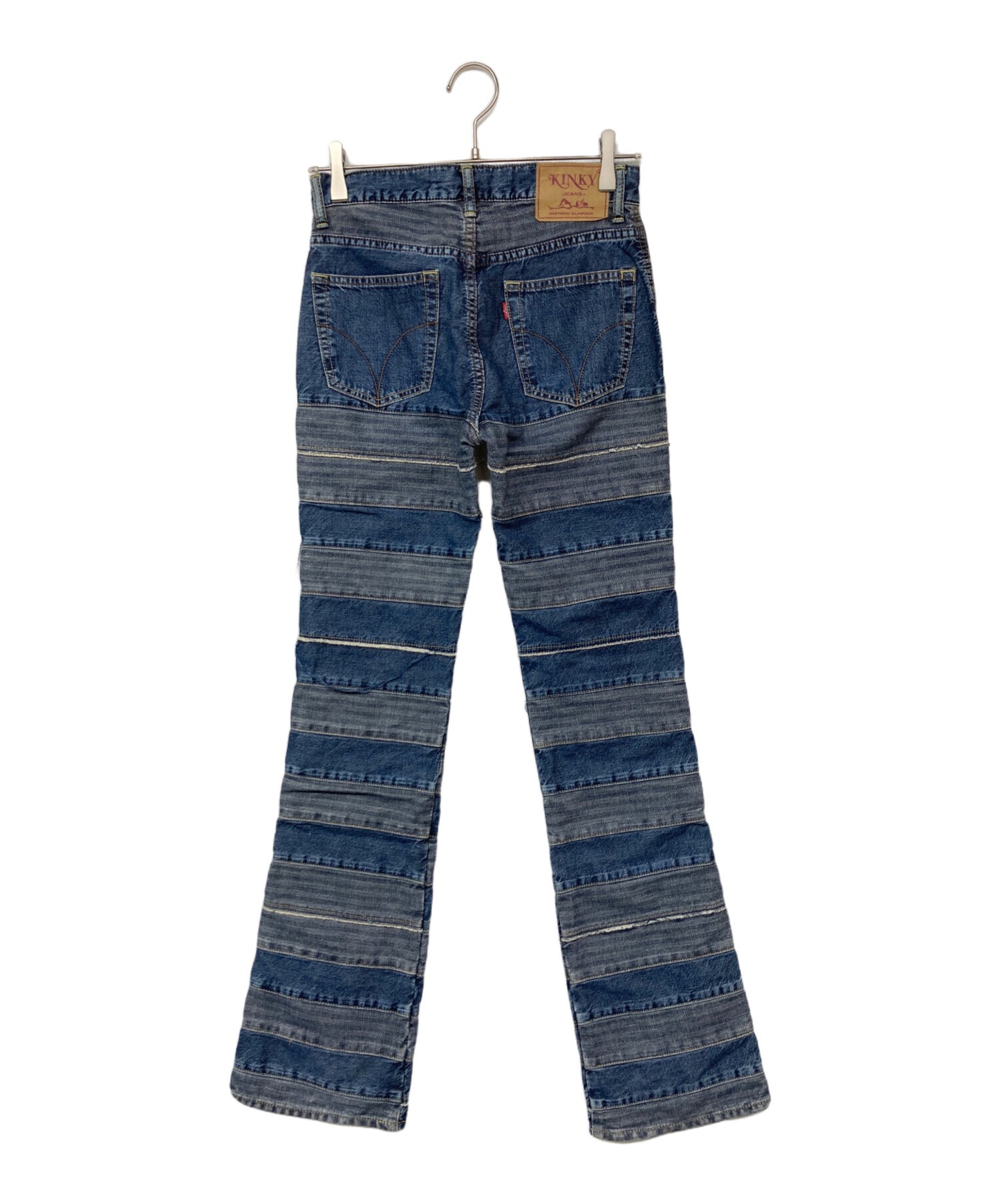 [Pre-owned] Hysteric Glamour Sea Snake Scratch Tsugihagi Flared Denim Pants