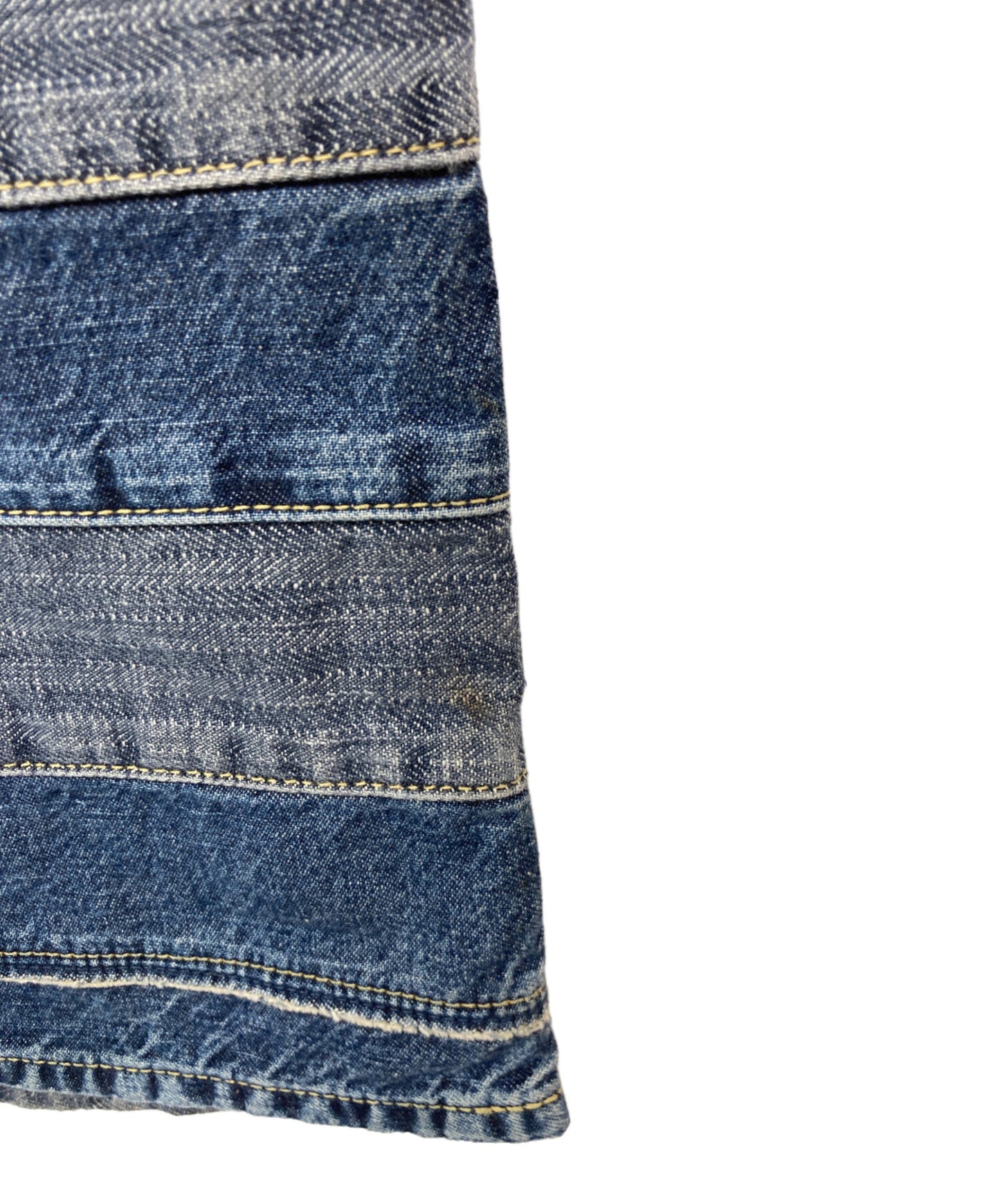 [Pre-owned] Hysteric Glamour Sea Snake Scratch Tsugihagi Flared Denim Pants