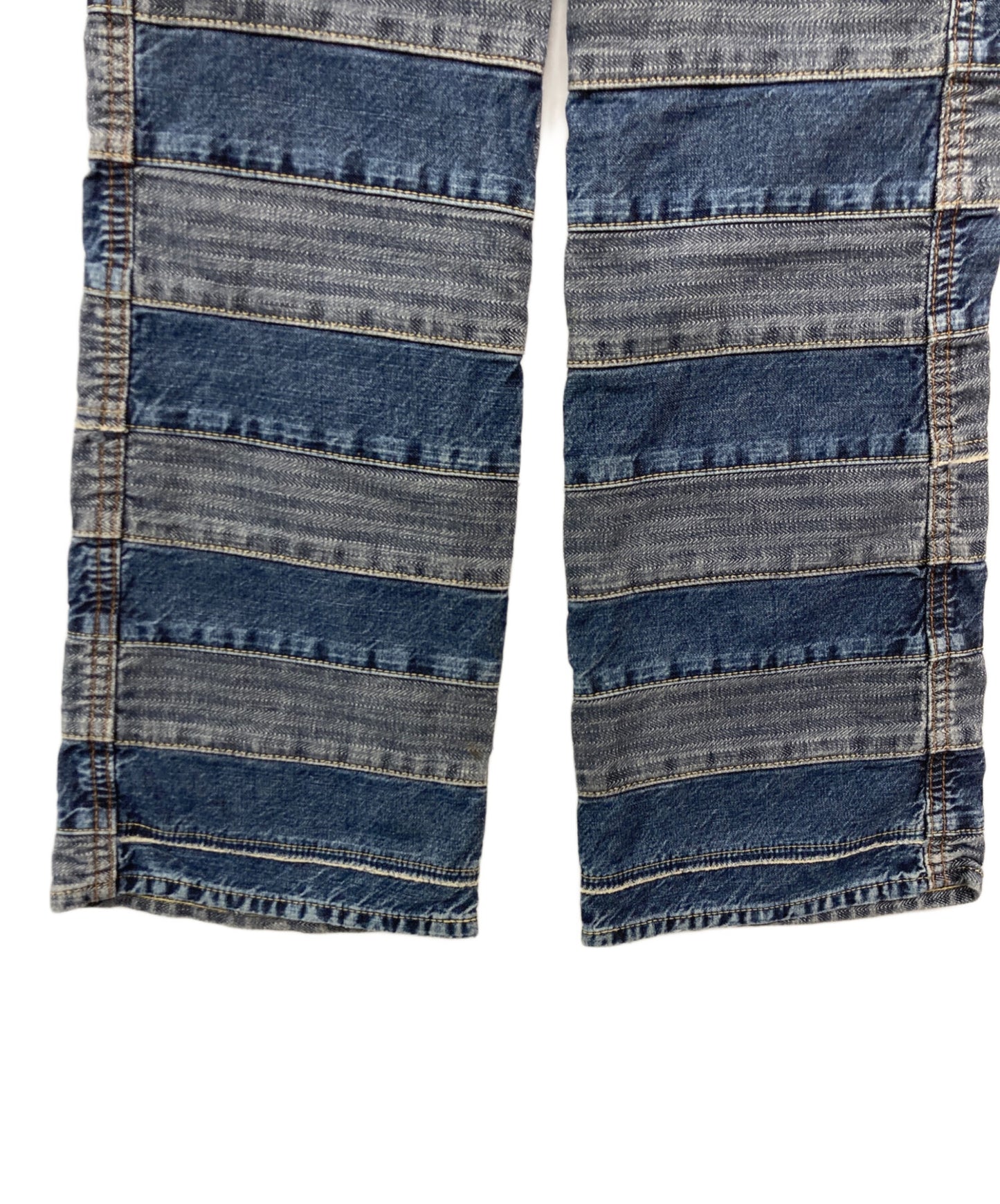 [Pre-owned] Hysteric Glamour Sea Snake Scratch Tsugihagi Flared Denim Pants