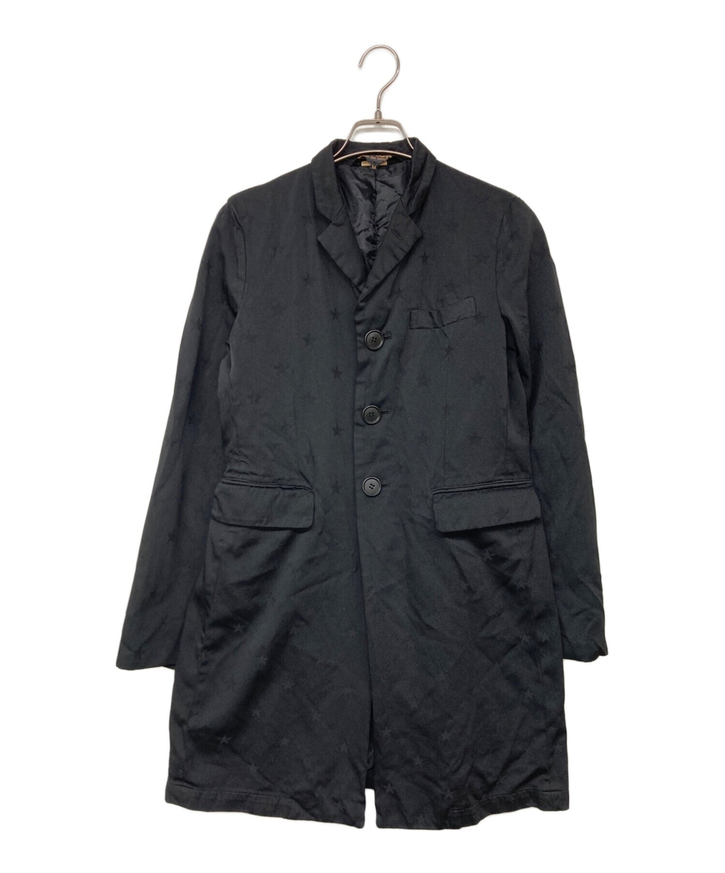 [Pre-owned] BLACK COMME des GARCONS Poly Shrunken Star 3B Long Jacket 1Q-J016