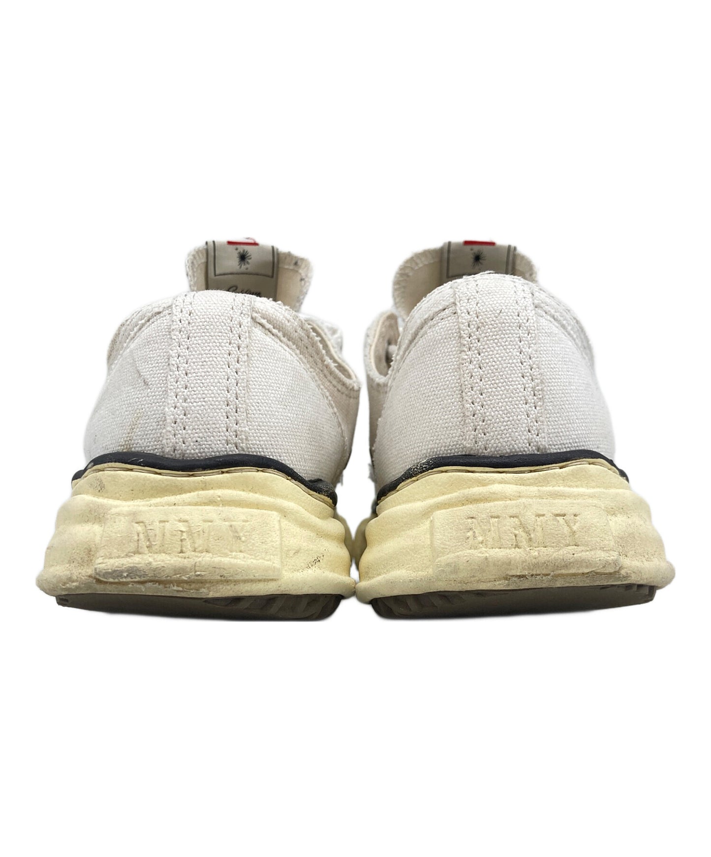 [Pre-owned] Maison MIHARA YASUHIRO "PETERSON" VL OG Sole Canvas Low-top Sneaker A09FW733