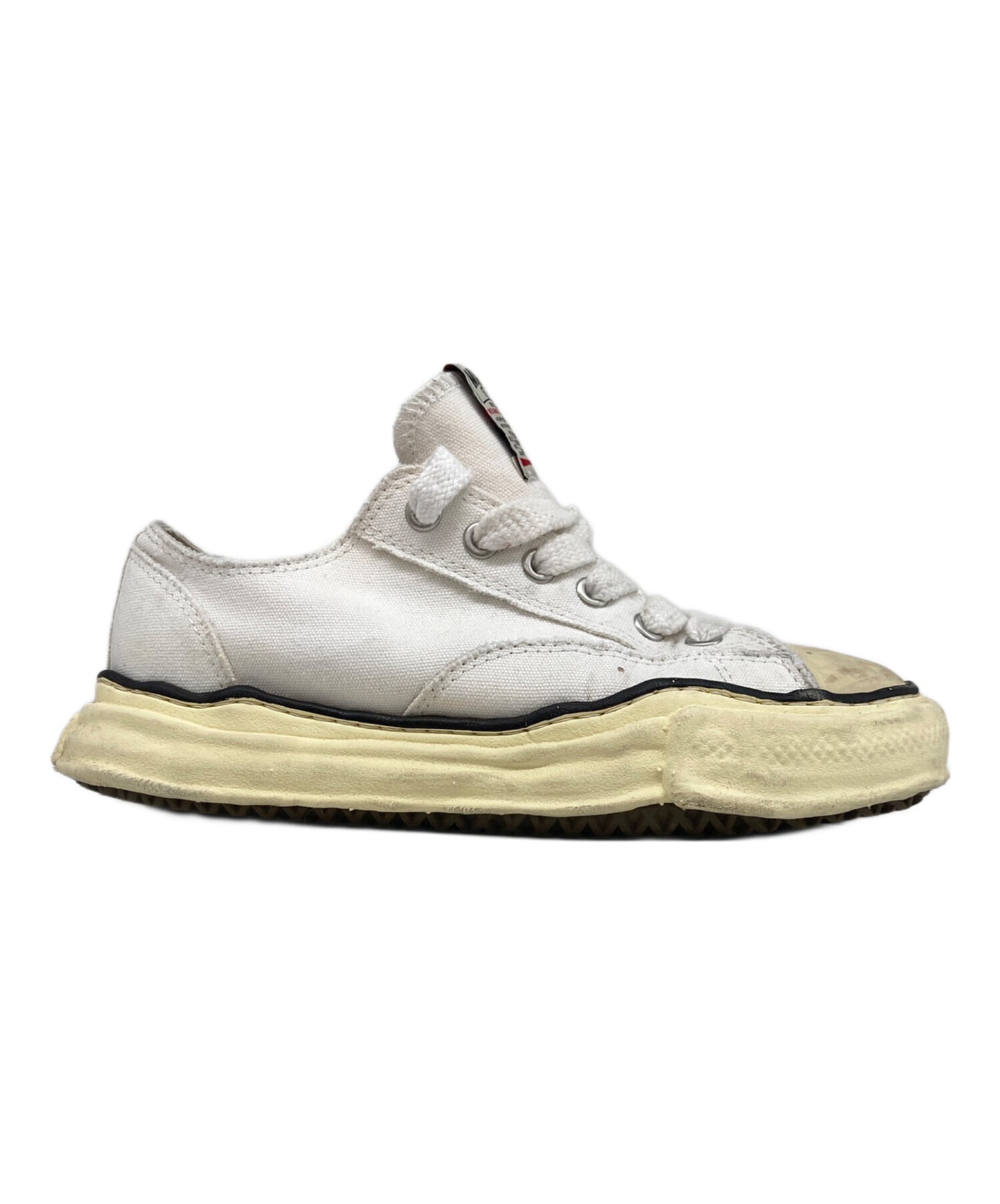 [Pre-owned] Maison MIHARA YASUHIRO "PETERSON" VL OG Sole Canvas Low-top Sneaker A09FW733
