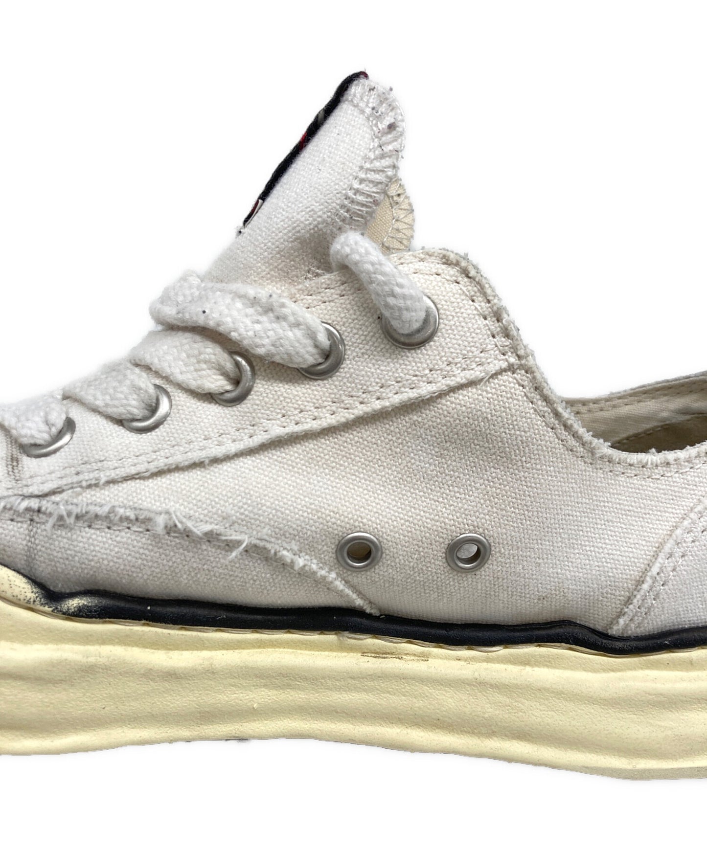 [Pre-owned] Maison MIHARA YASUHIRO "PETERSON" VL OG Sole Canvas Low-top Sneaker A09FW733