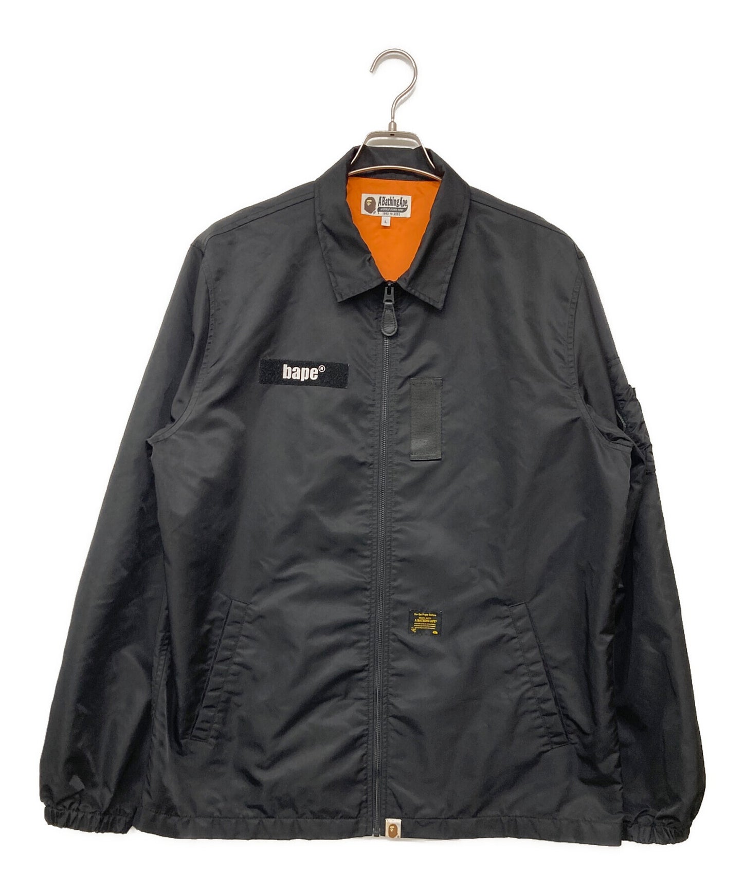 [Pre-owned] A BATHING APE MA-1 Detail Coach Jacket 001ljf301016x