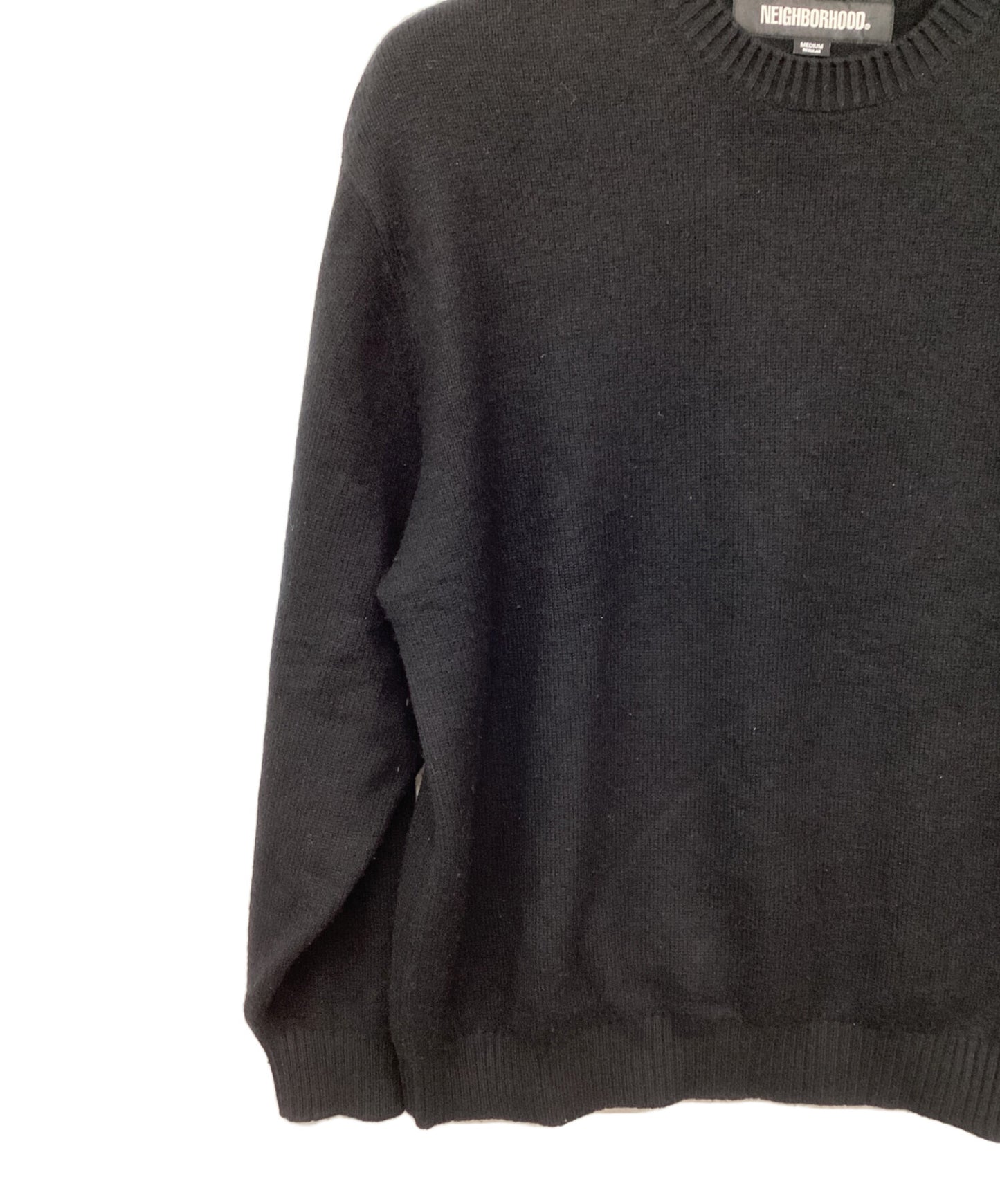 [Pre-owned] NEIGHBORHOOD CASHMERE CREWNECK SWEATER 242ngnh-knm01