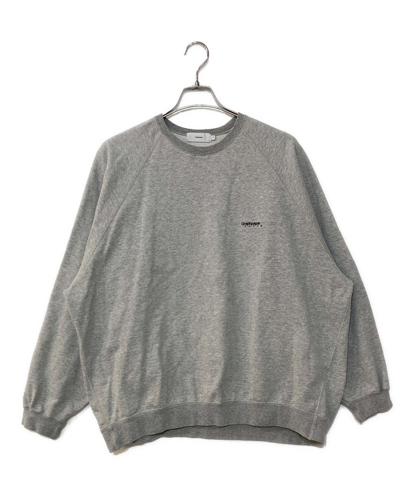 [Pre-owned] Graphpaper Compact Terry Crew Sweatshirt GU214-70028