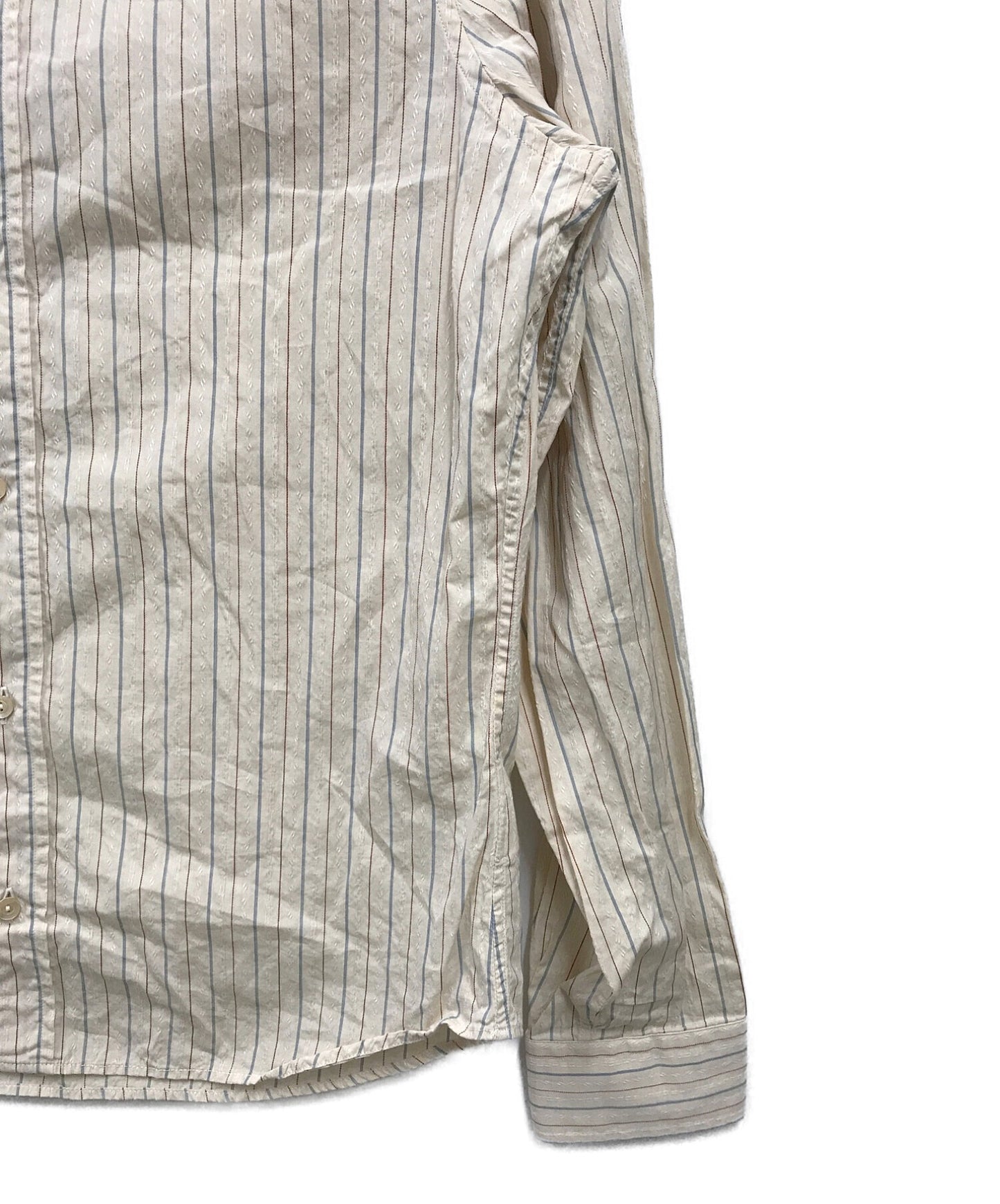 [Pre-owned] GUCCI Washed stripe shirt 618921