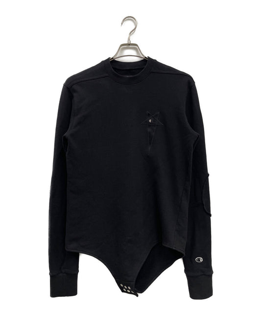 [Pre-owned] RICK OWENS 20SS/logo embroidered sweatshirt/CM20S0008-215089/Agency CM20S0008-215089